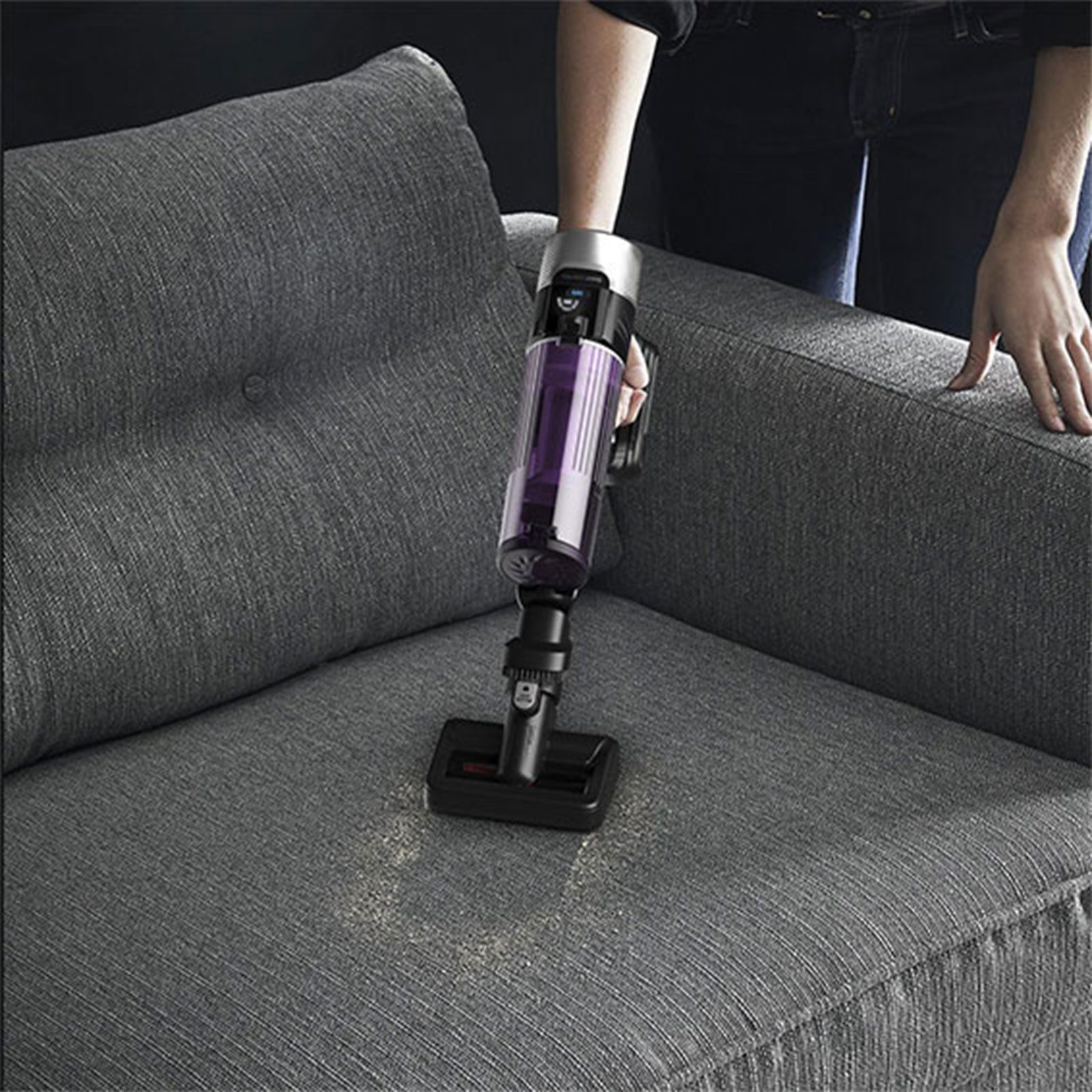 Rowenta Bodenstaubsauger RH2037 X-Force Flex, herausnehmbarer Akku, Flex-Gelenk, LED Düse