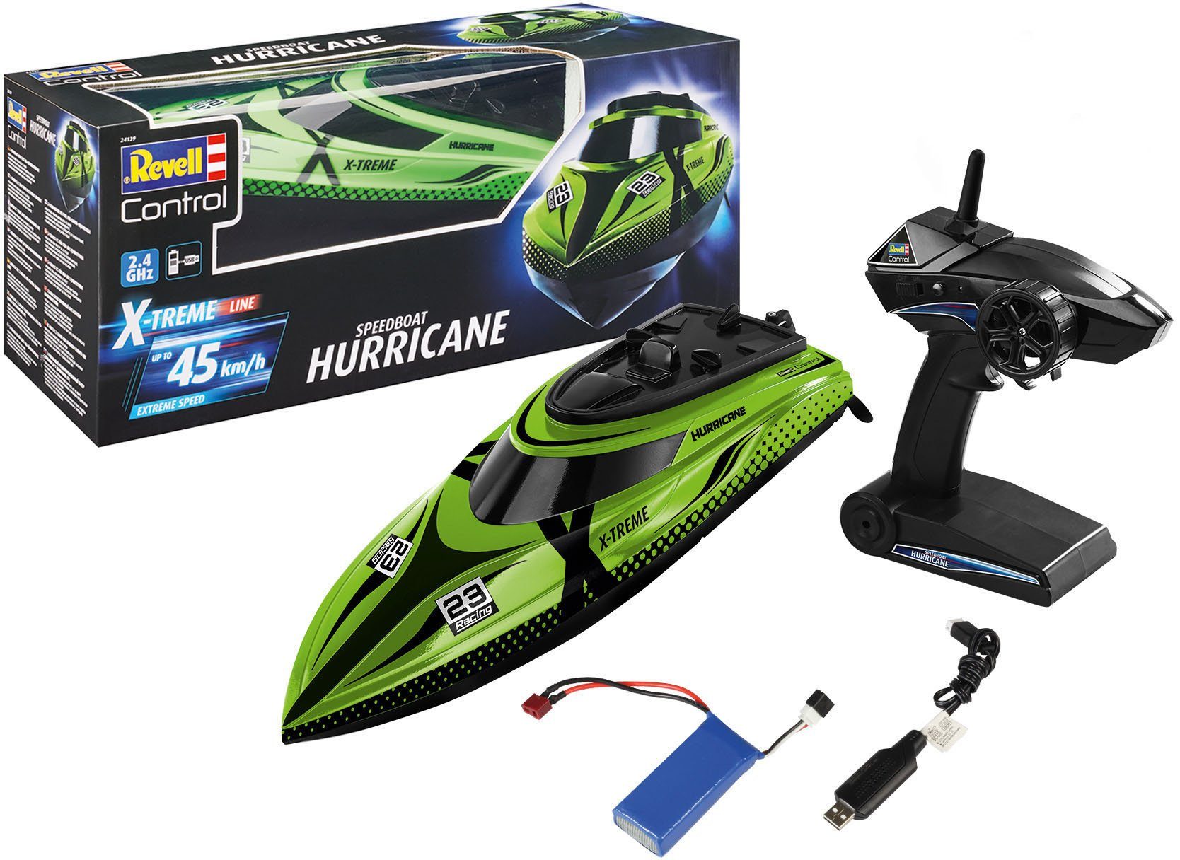 Revell® RC-Boot Revell® control, RC X-TREME Speedboat Hurricane