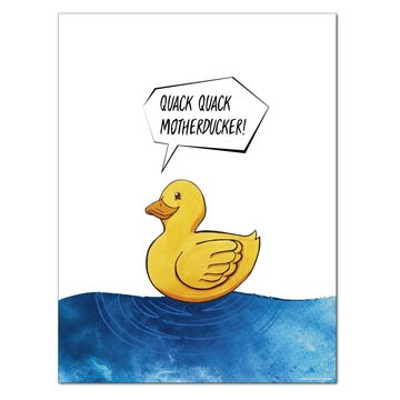 Close Up Kunstdruck Quack Quack Motherducker! Kunstdruck Madeleine 30 x 40 cm