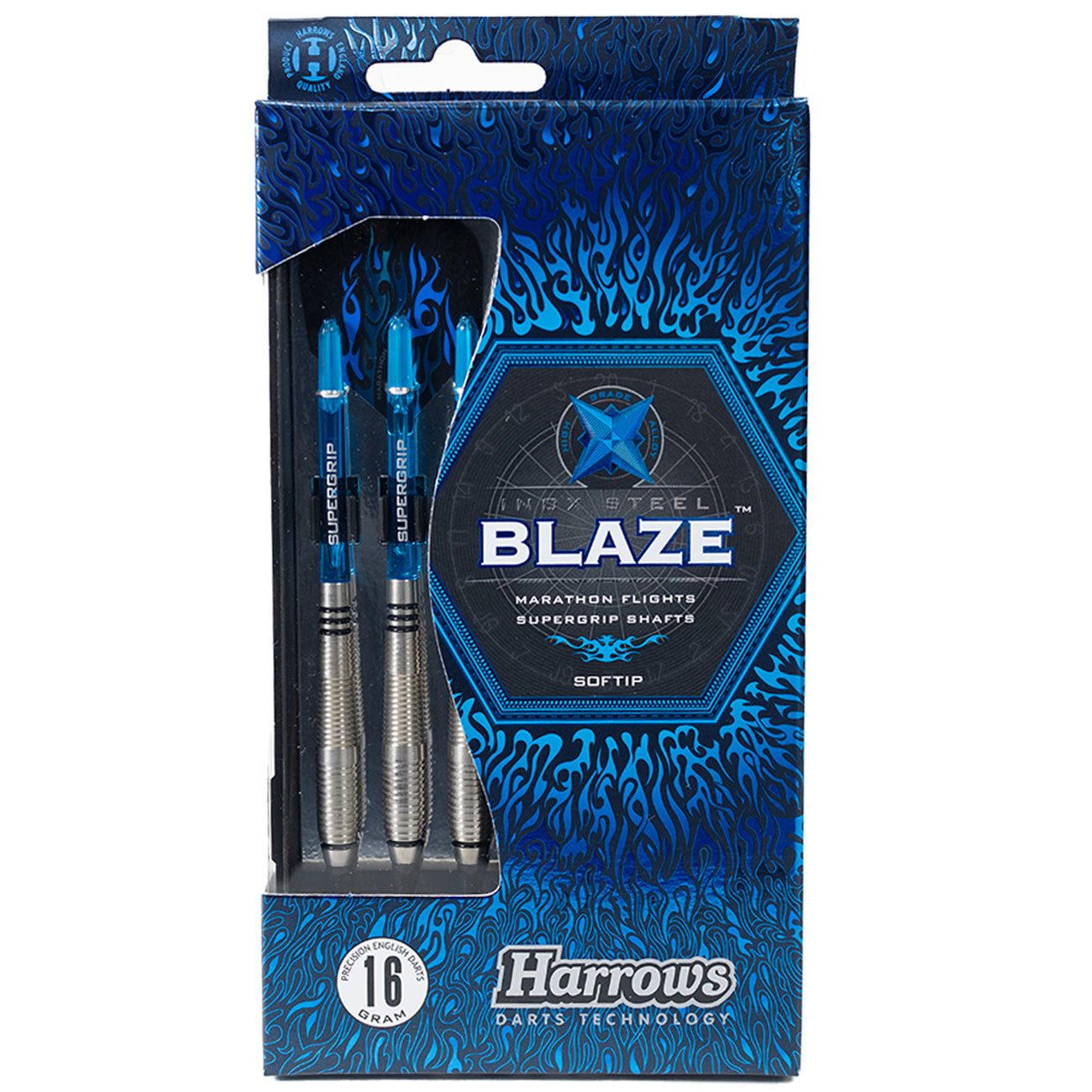 Harrows Softdarts HARROWS BLAZE SOFT 16g Red/Black