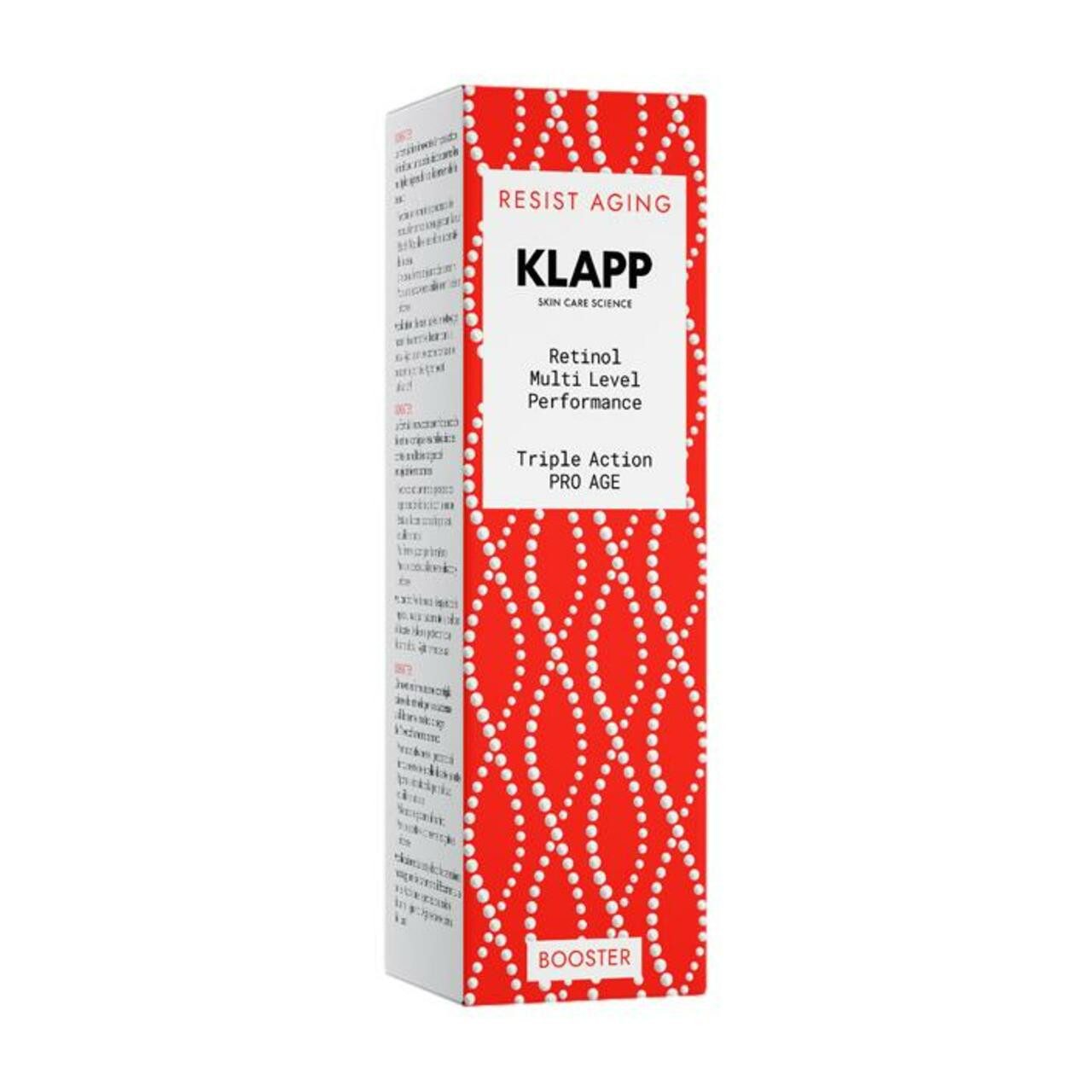 Klapp Cosmetics Gesichtsserum Resist Aging Retinol Triple Action PRO AGE Booster, für Alle Hauttypen