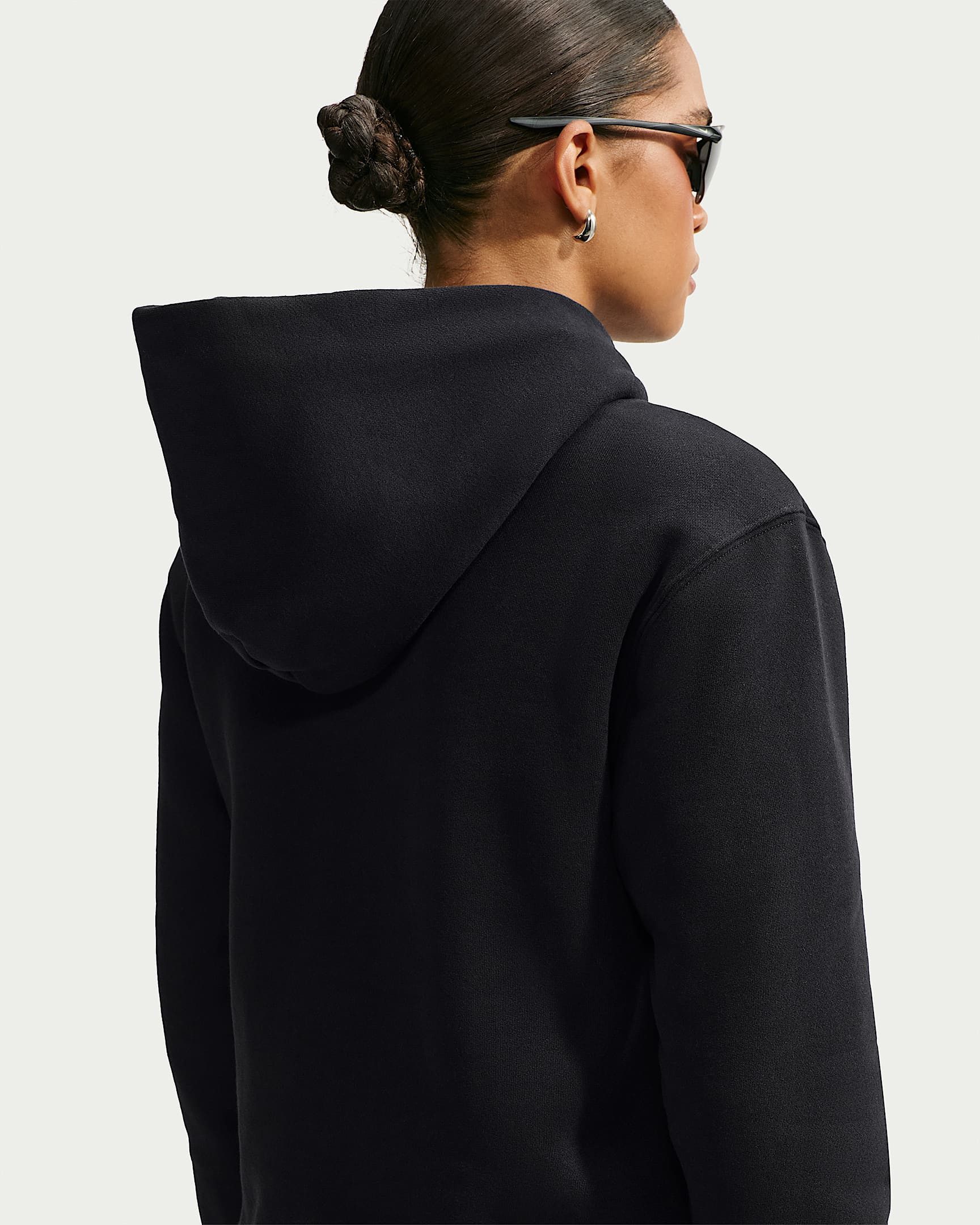 Nike Sportswear Kapuzensweatshirt W NK STDO FLC MW STD PO HDY mit Kapuze, Langarm, aus angerauter Sweatware, Basic-Passform