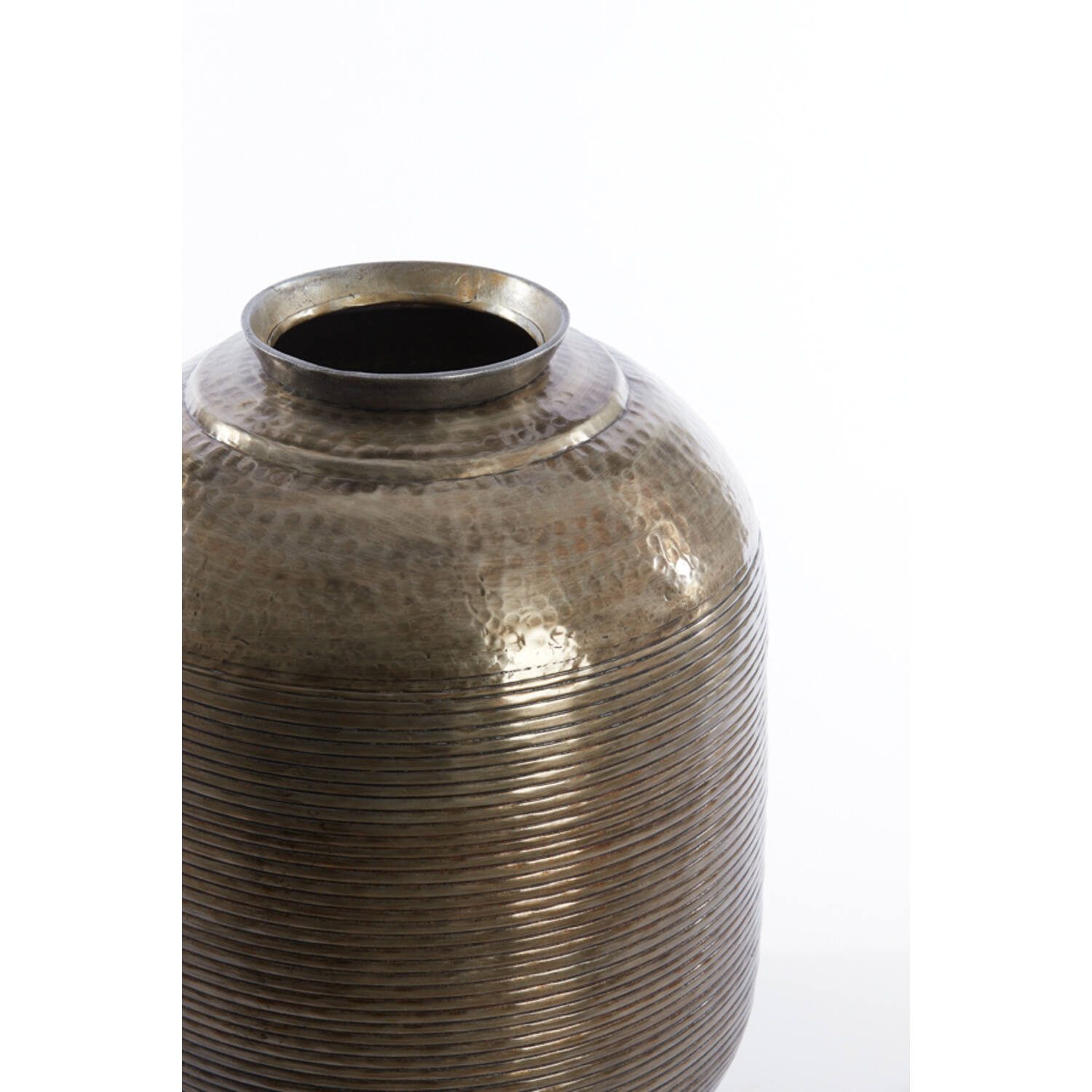 Light & Living Bodenvase Vase LISBOA Light & Living Bodenvase Metallvase Ø45x60 cm Antik Gold (1 St)