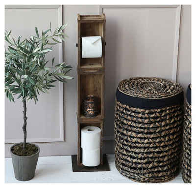 Chic Antique Toilettenpapierhalter Chic Antique Toiltettenpapier- Ständer 3 Ziegelformen 41483-00