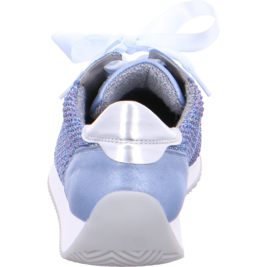 Schnürschuh Damen Ara Schuhe, 035505 Lissabon Textil Ara - blau Schnürschuh