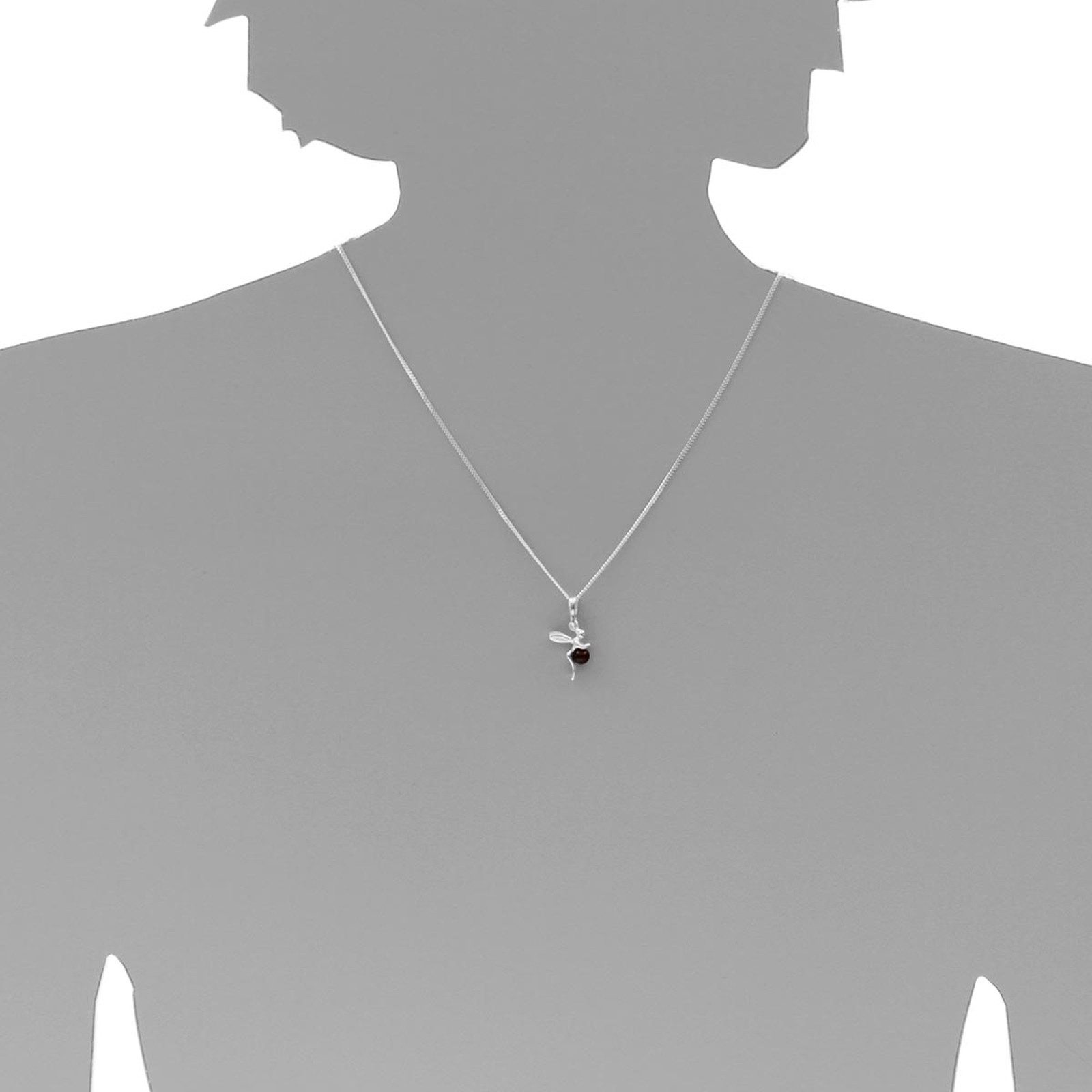 OSTSEE-SCHMUCK Kette mit Anhänger Ostsee-Schmuck Kette mit Anhänger Elfe Ke günstig online kaufen