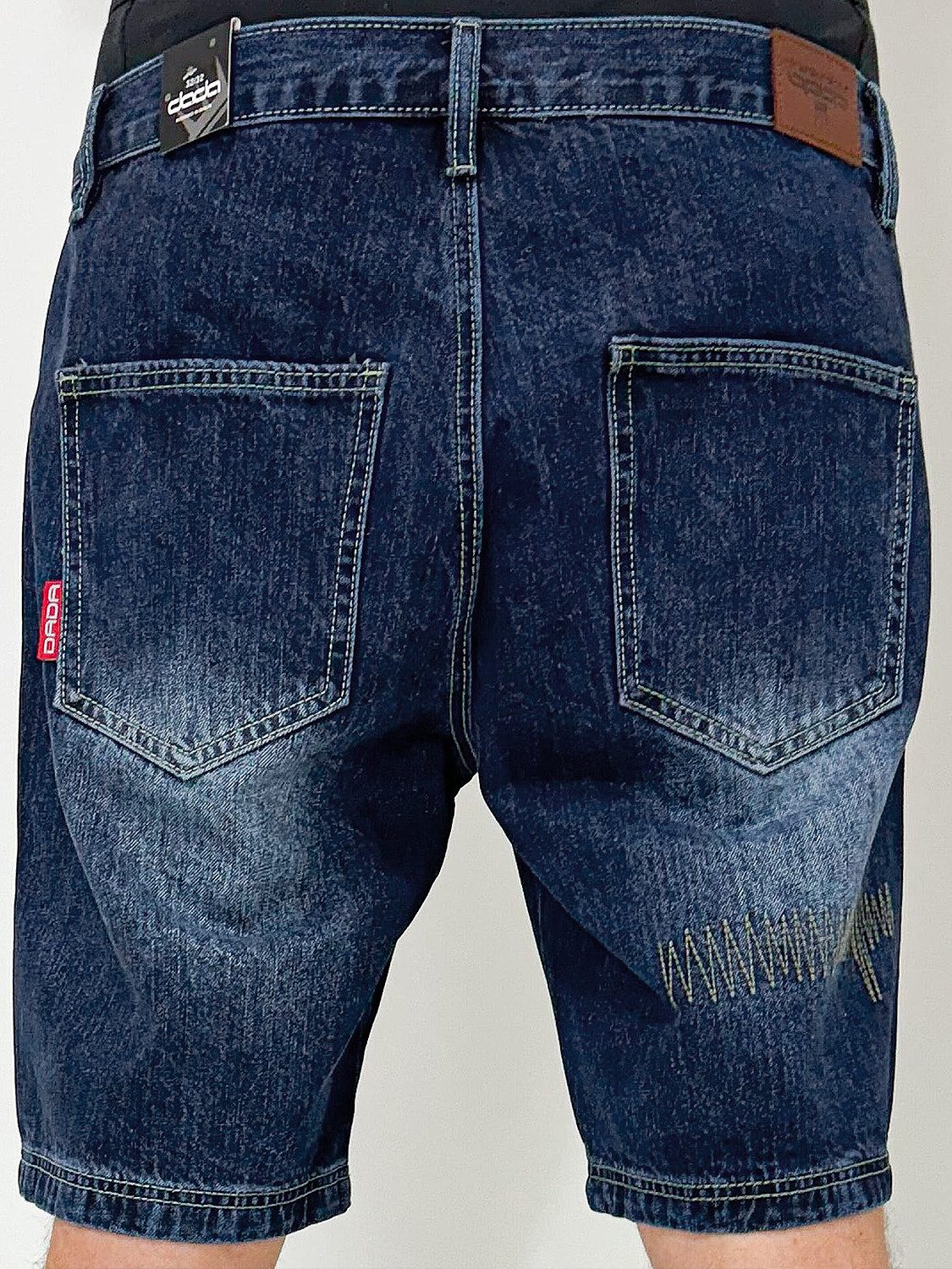 DADA Supreme Jeansshorts Stilvolle Baggy Loose günstig online kaufen