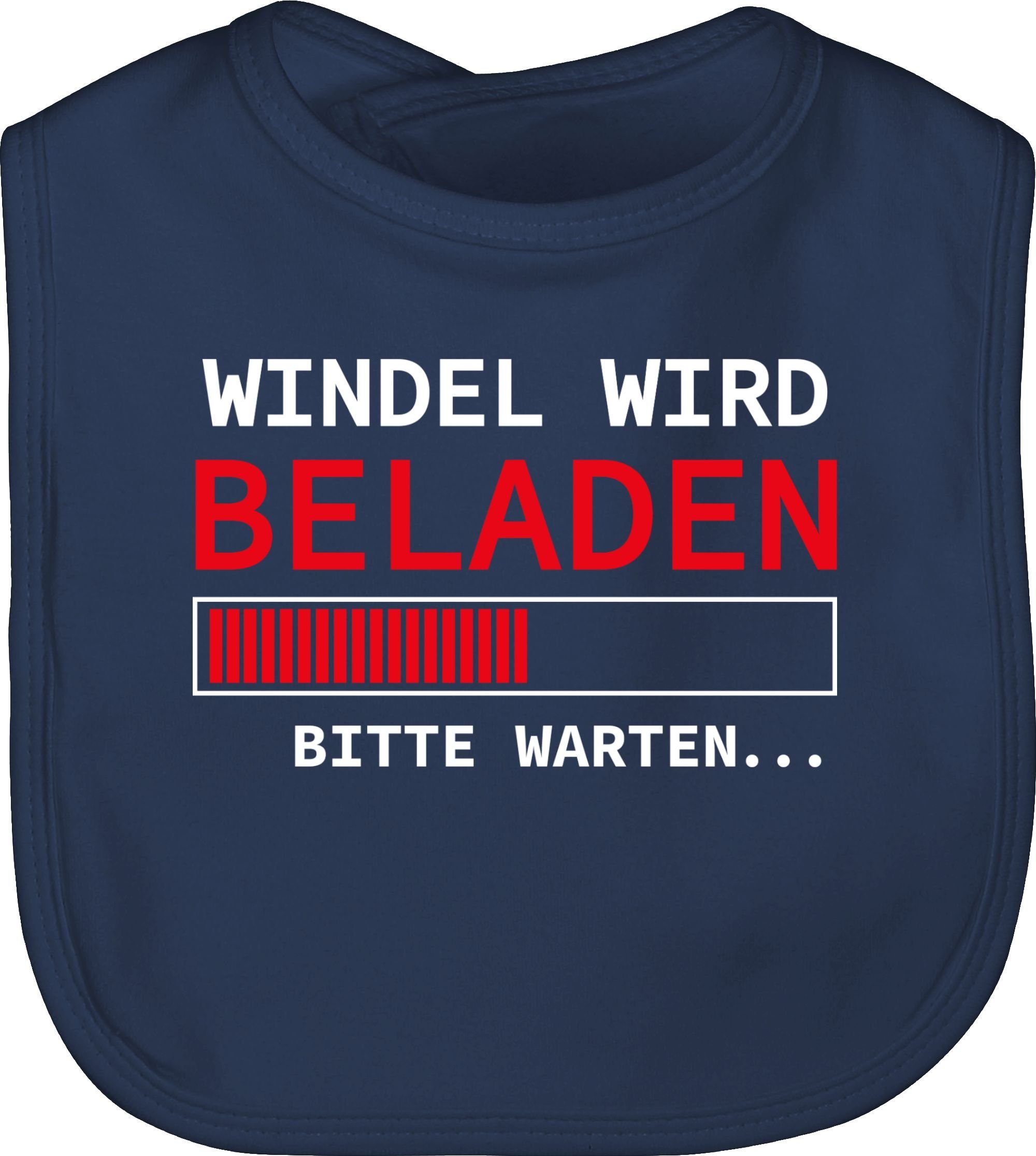 Shirtracer Lätzchen »Bitte warten Statement Sprüche Baby Baby