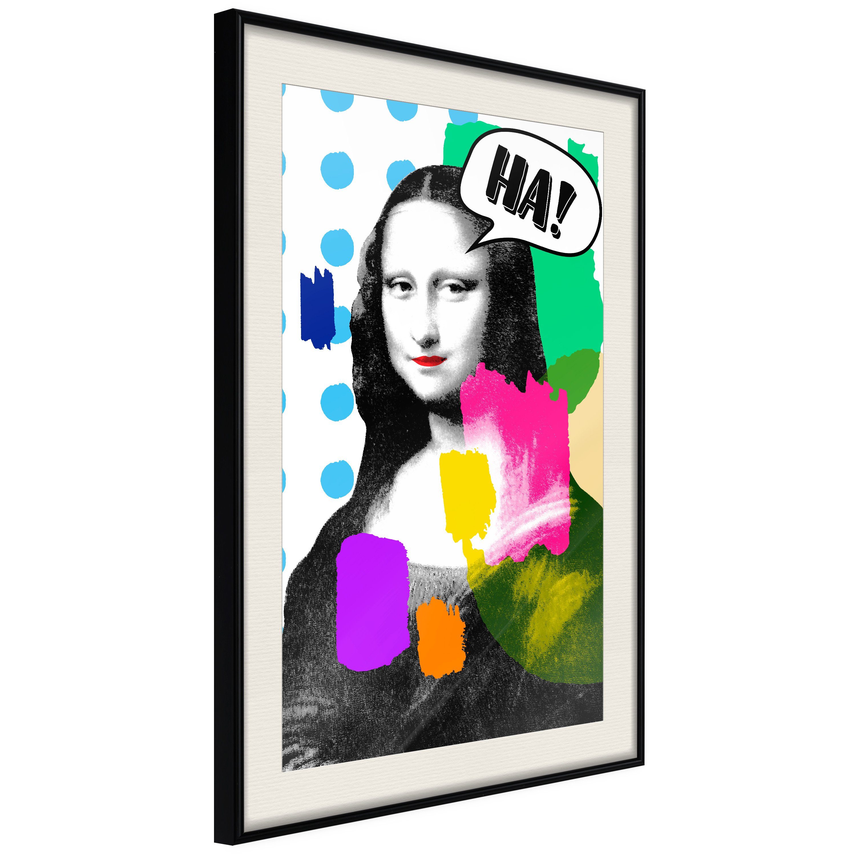 Artgeist Poster Mona Lisa Pop-art []