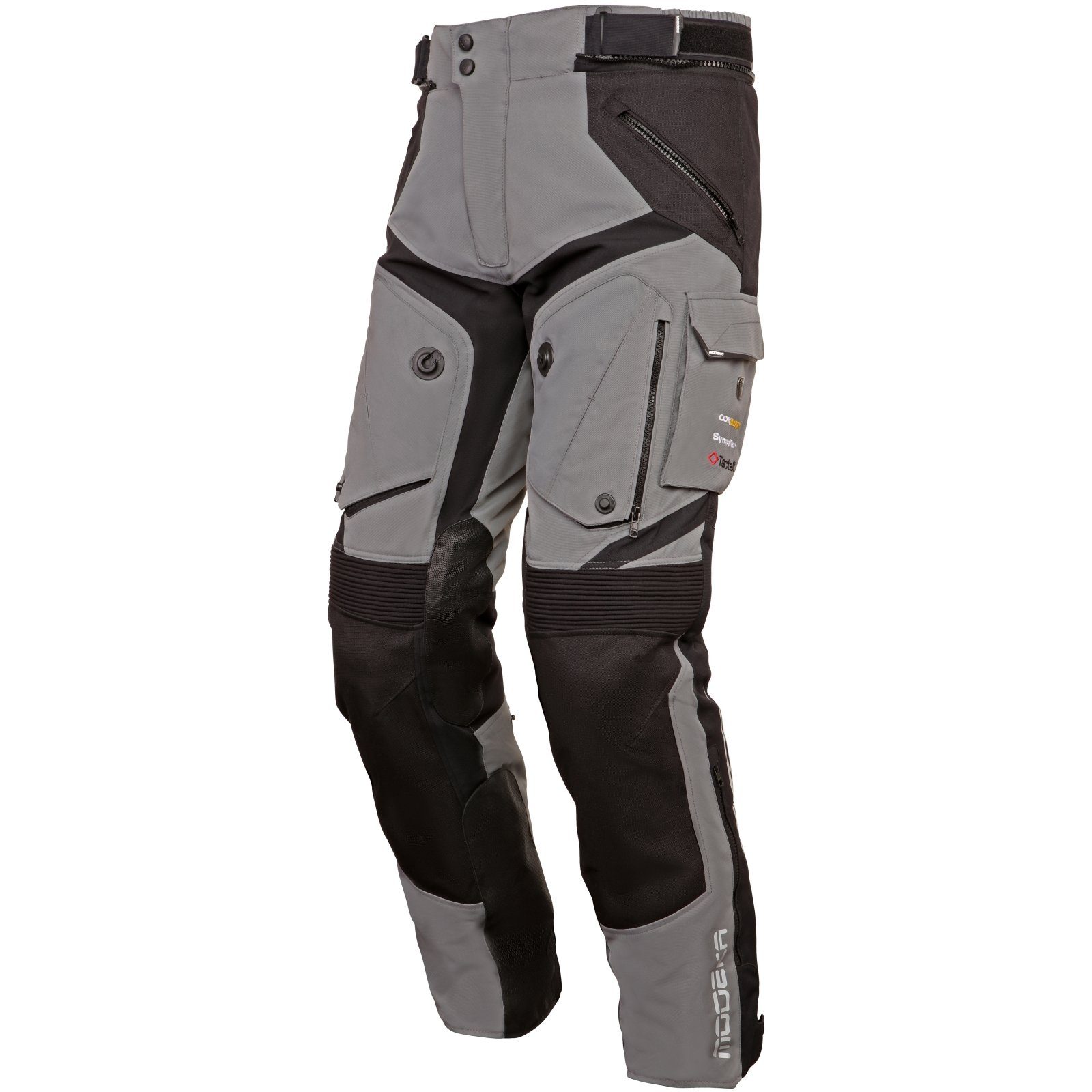 Modeka Motorradhose Modeka Motorradhose Panamericana II grau / schwarz