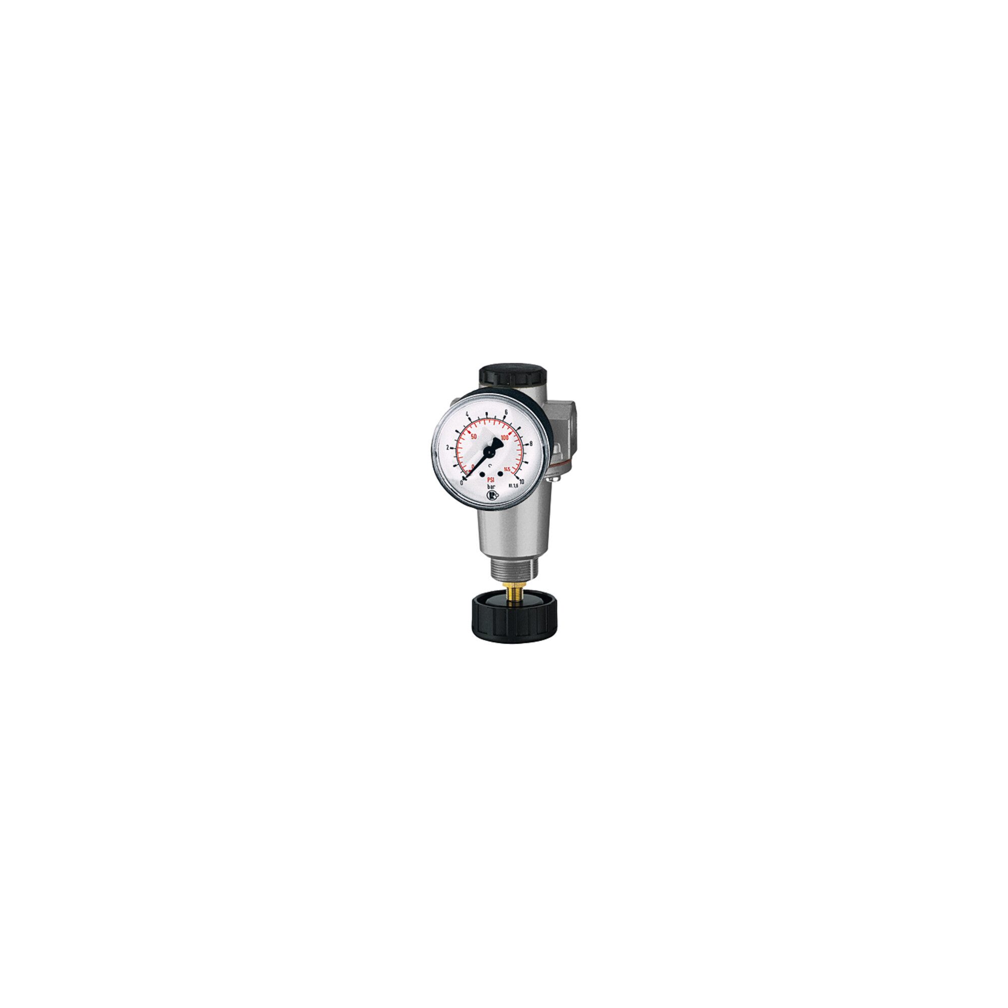 RIEGLER Druckregler Riegler Druckregler »Standard«, inkl. Manometer, BG 1, G 3/8, 0,5-10 b