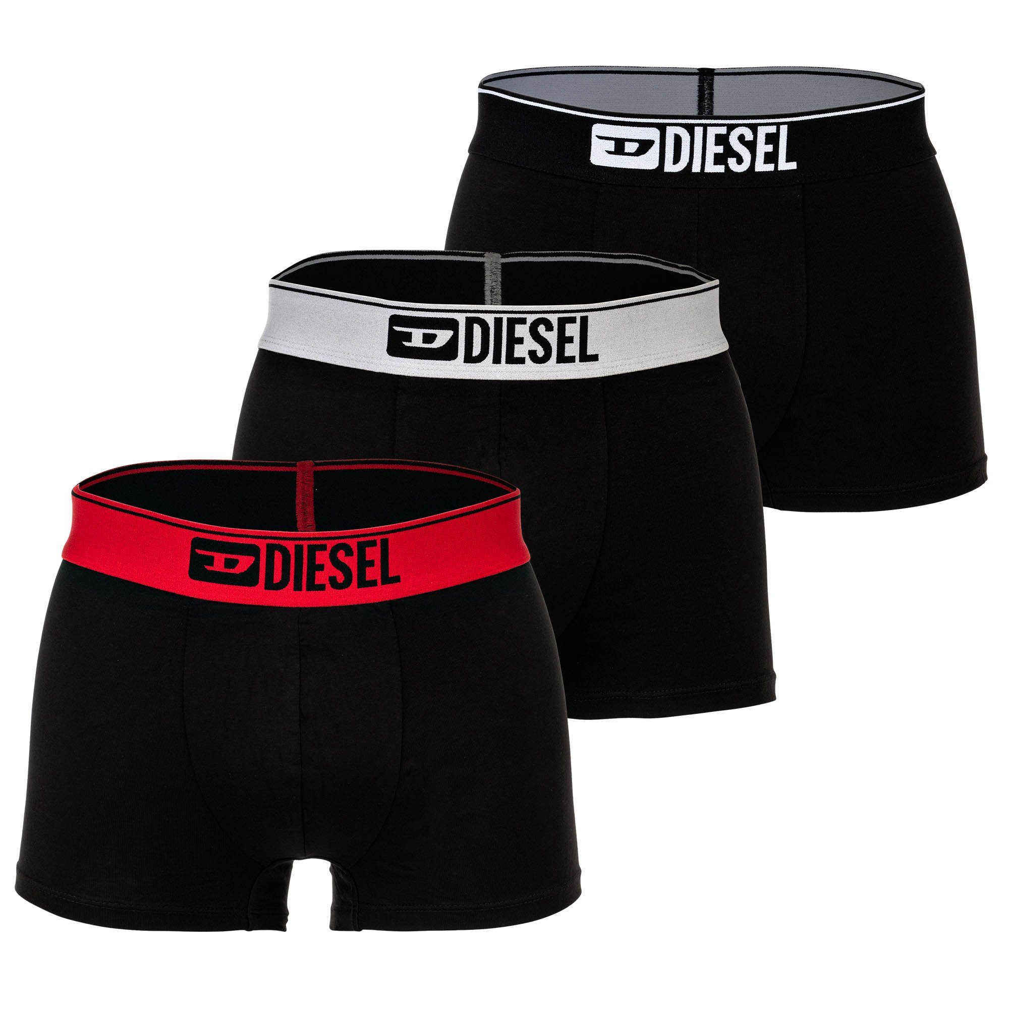 Diesel Boxer Herren Boxershort 3er Pack Baumwolle (Packung, 3er Pack)