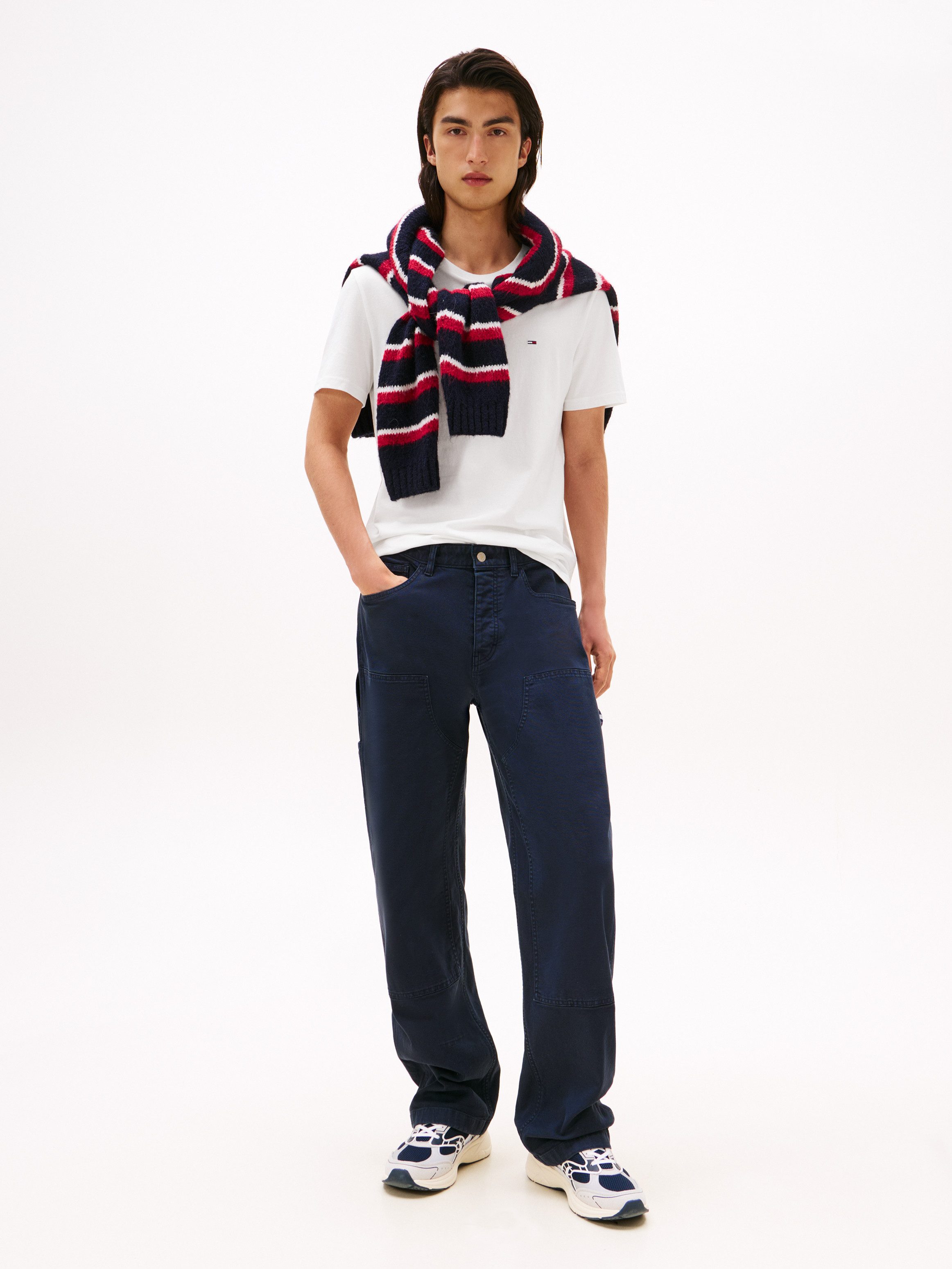 Tommy Jeans TJM EXTRA SLIM 3 PACK (Packung, 3-tlg) Mit Rundhalsausschnitt