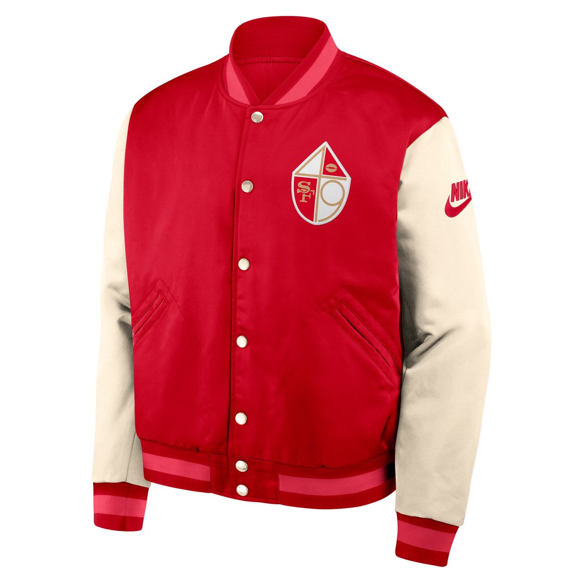 Nike Bomberjacke Nike Collegejacke San Francisco 49ers Nike Legacy Bomber Jacket