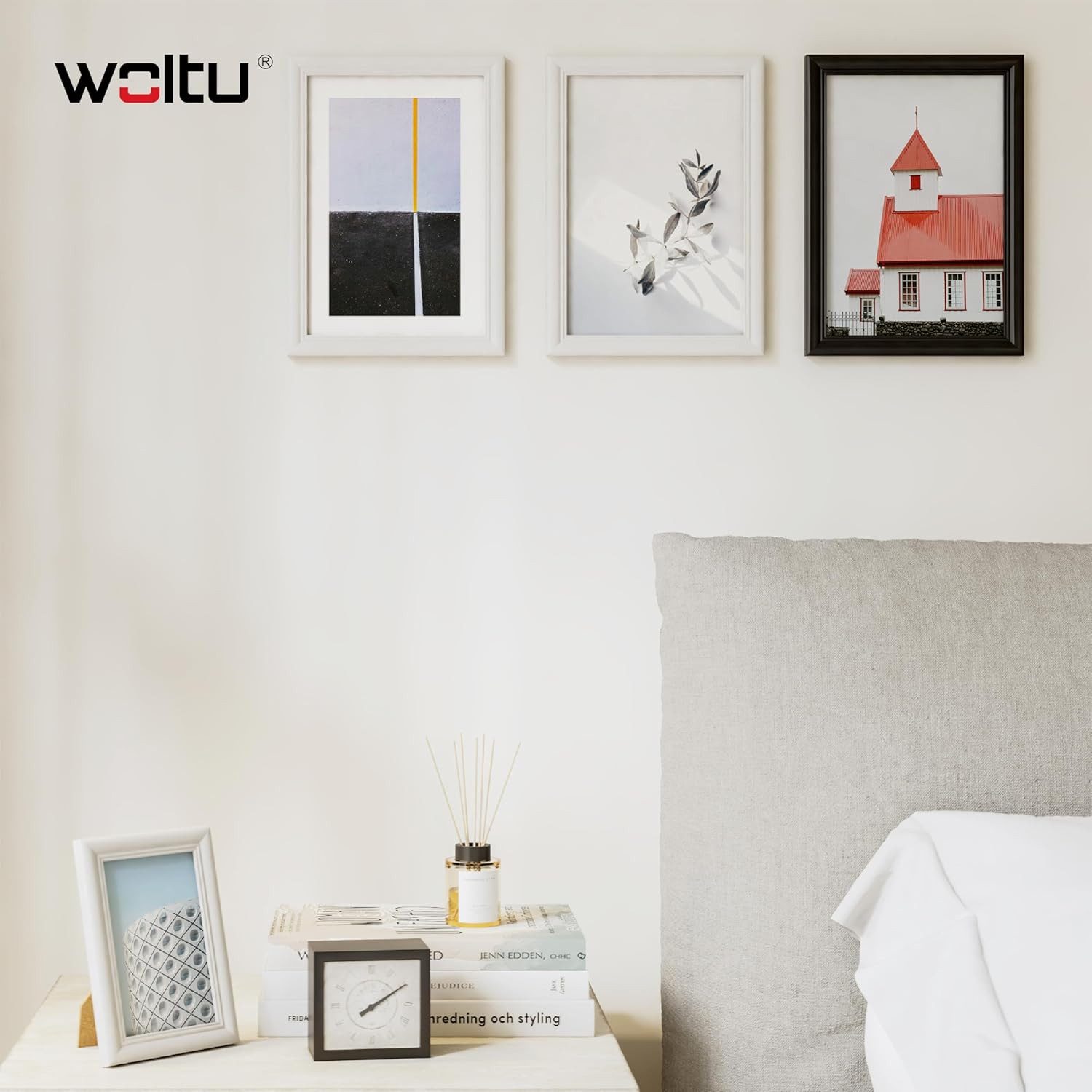 Woltu Bilderrahmen, für 1 Bilder (1 St), Artos Stil Holzrahmen Fotogalerie günstig online kaufen