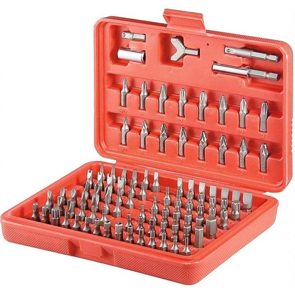 Bit-Set Umfangreiches Bit-Set mit Magnet Bithalter und Adaptern – 100-teilig