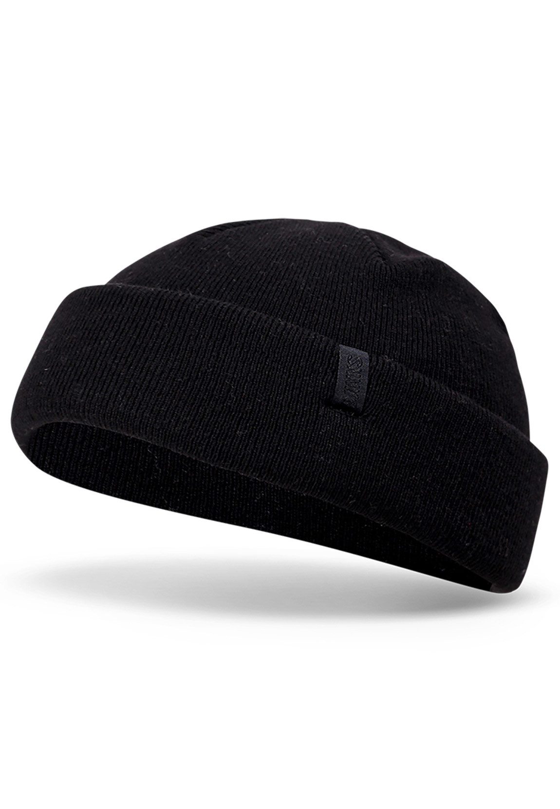 Djinns Beanie Djinns Beanie SUPER SHORT BEANIE SOFT KNIT Black Schwarz günstig online kaufen