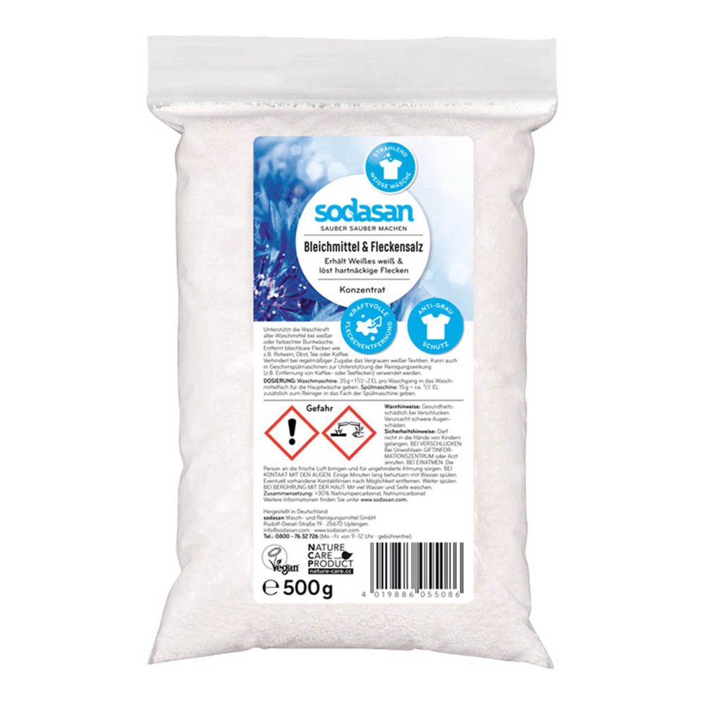 Sodasan Bleichmittel & Fleckensalz - Beutel 500g Bleichmittel