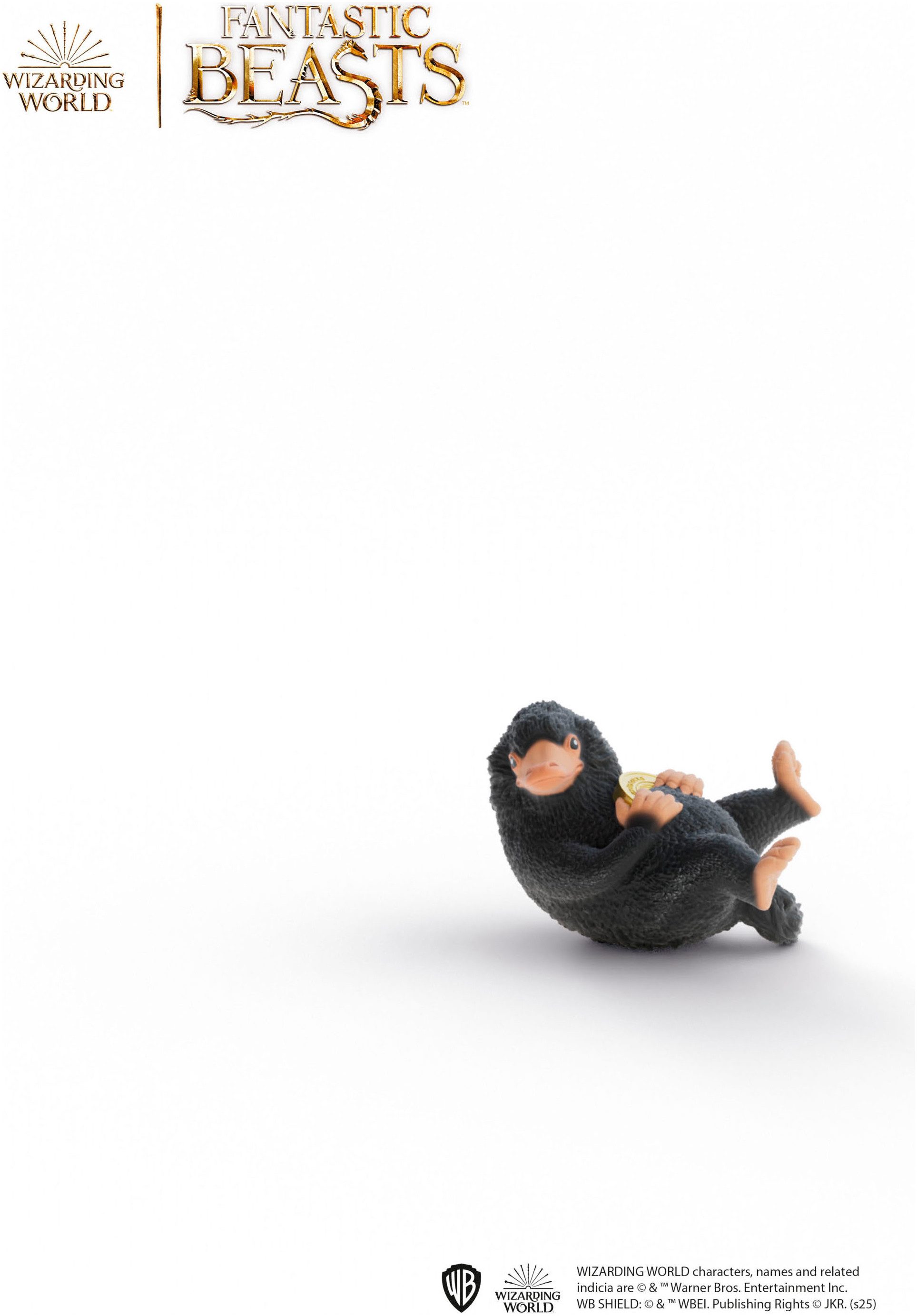 Schleich® Spielfigur WIZARDING WORLD, HARRY POTTER™, Niffler™ mit Gold (14905)