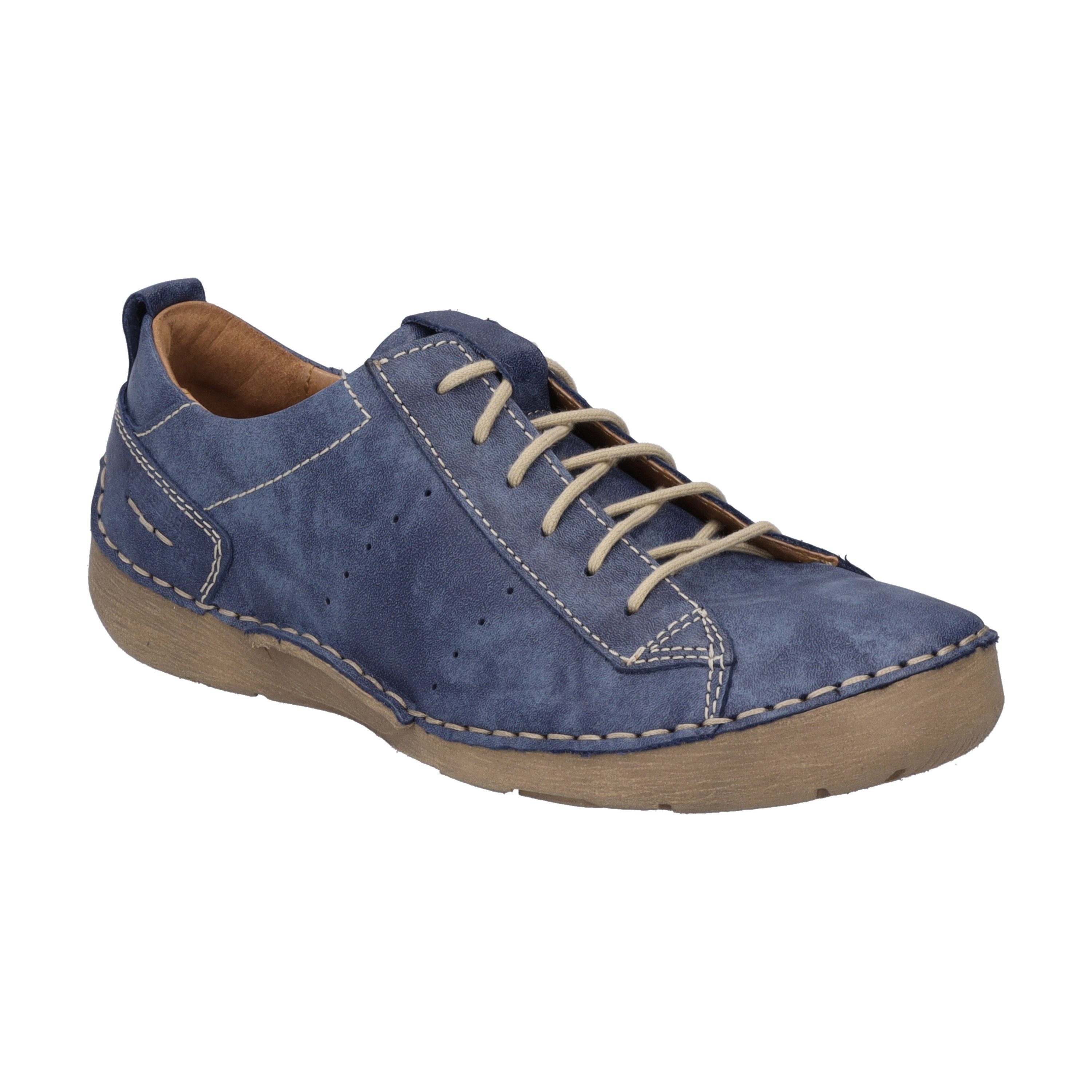 Fergey 56, blau Schnürschuh