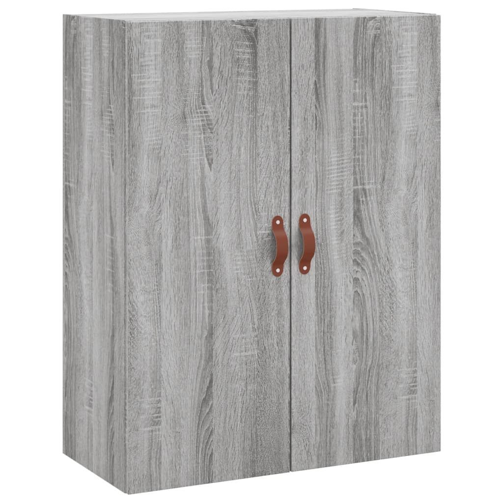 vidaXL Hängeschrank Wandschrank Grau Sonoma 69,5x34x90 günstig online kaufen