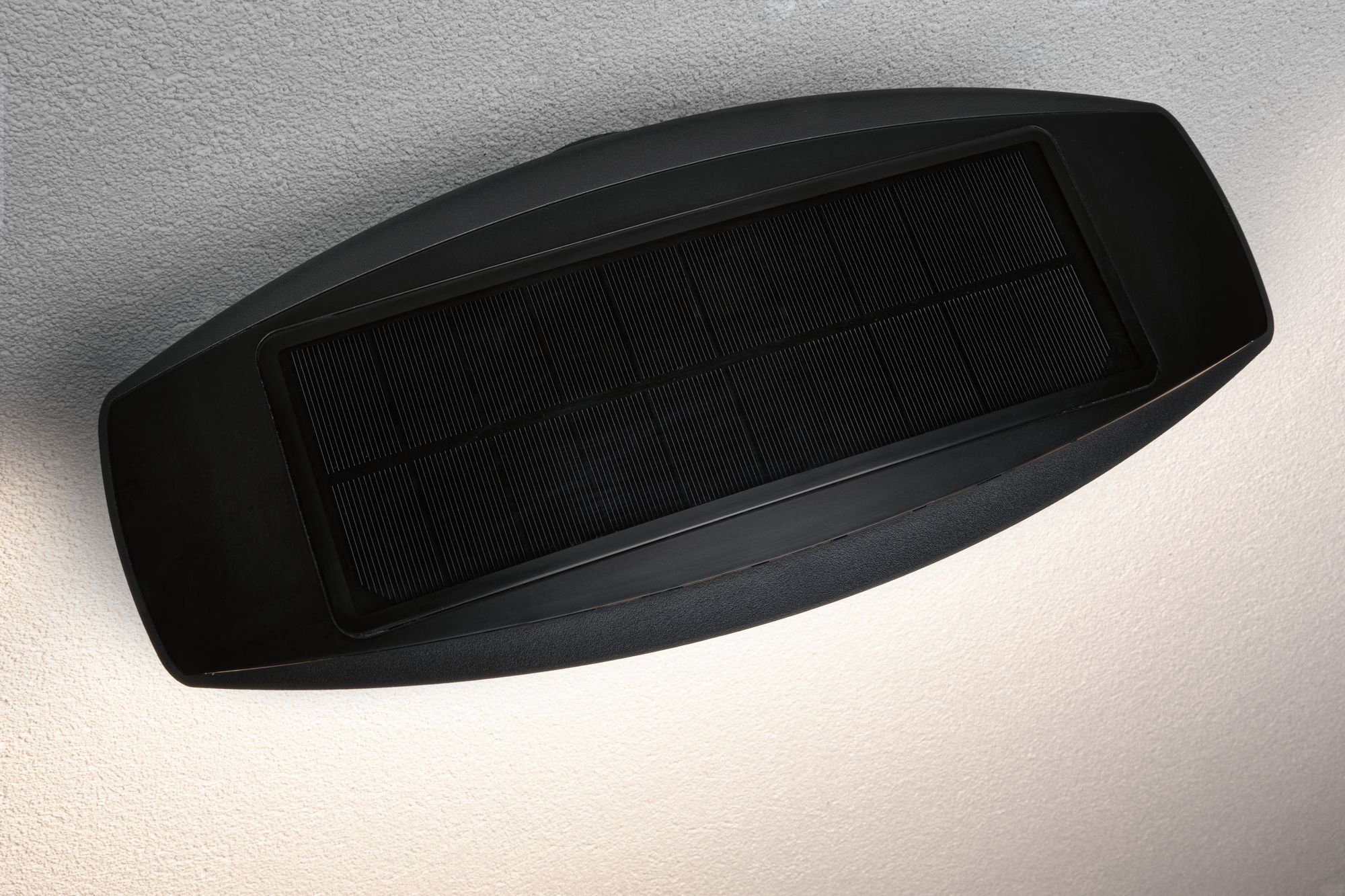 Paulmann Außen-Wandleuchte Kiran, LED fest LED-Modul, 280lm integriert, Warmweiß Anthrazit Warmweiß, mit IP44 Bewegungsmelder