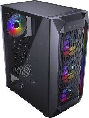 Cougar Gaming-Gehäuse MX410 Mesh-G RGB, RGB Beleuchtung