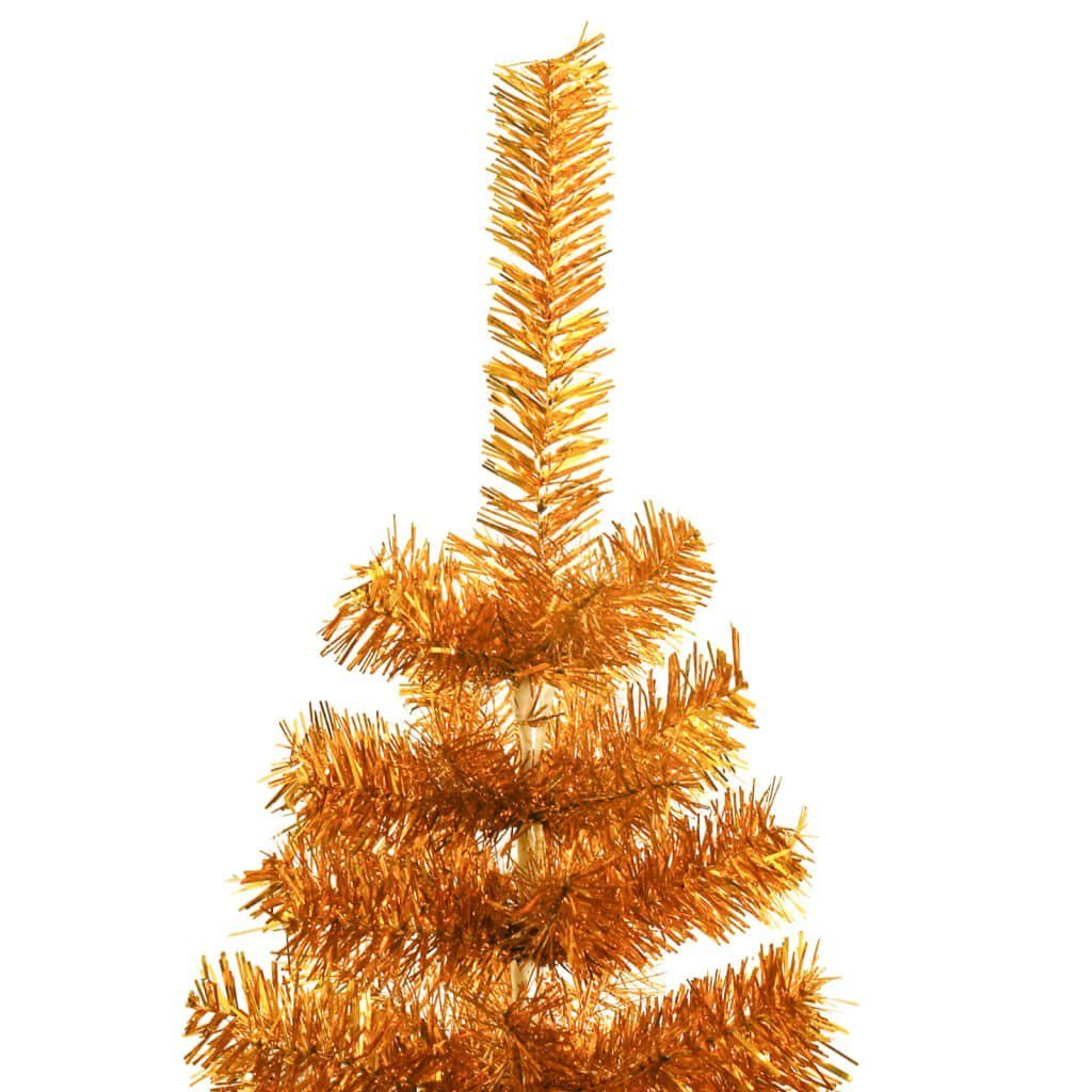 furnicato Künstlicher 150 Gold Ständer PET mit Weihnachtsbaum cm