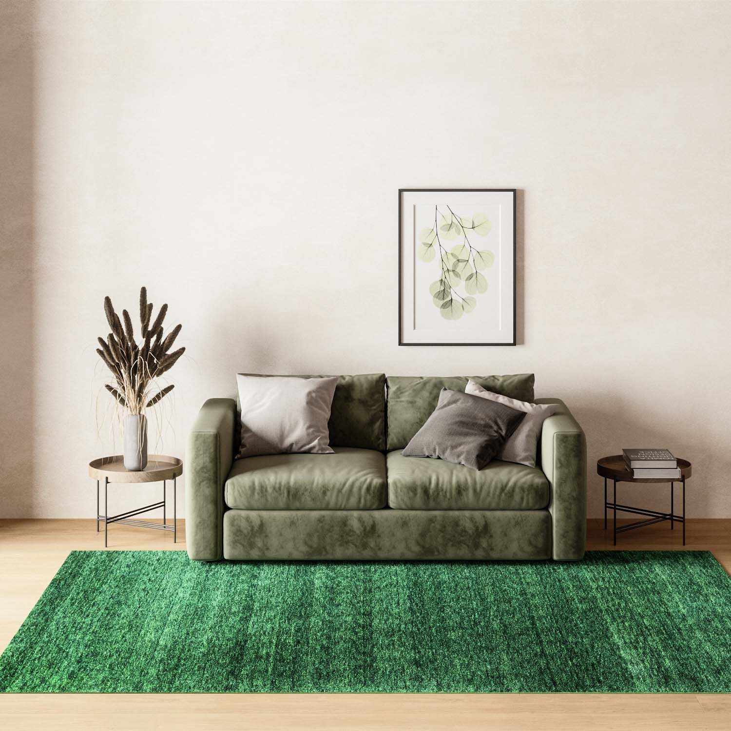 morgenland Wollteppich »Uni - Gabbeh Teppich - Softy«, rechteckig, 1,6 mm H günstig online kaufen