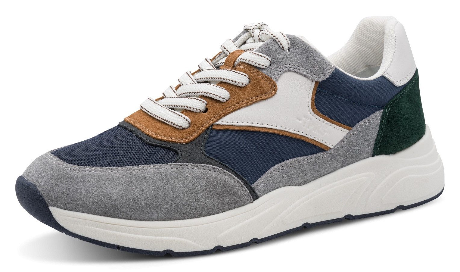 Tamaris Sneaker Freizeitschuh, Halbschuh, Schnürschuh mit modischen Kontras günstig online kaufen