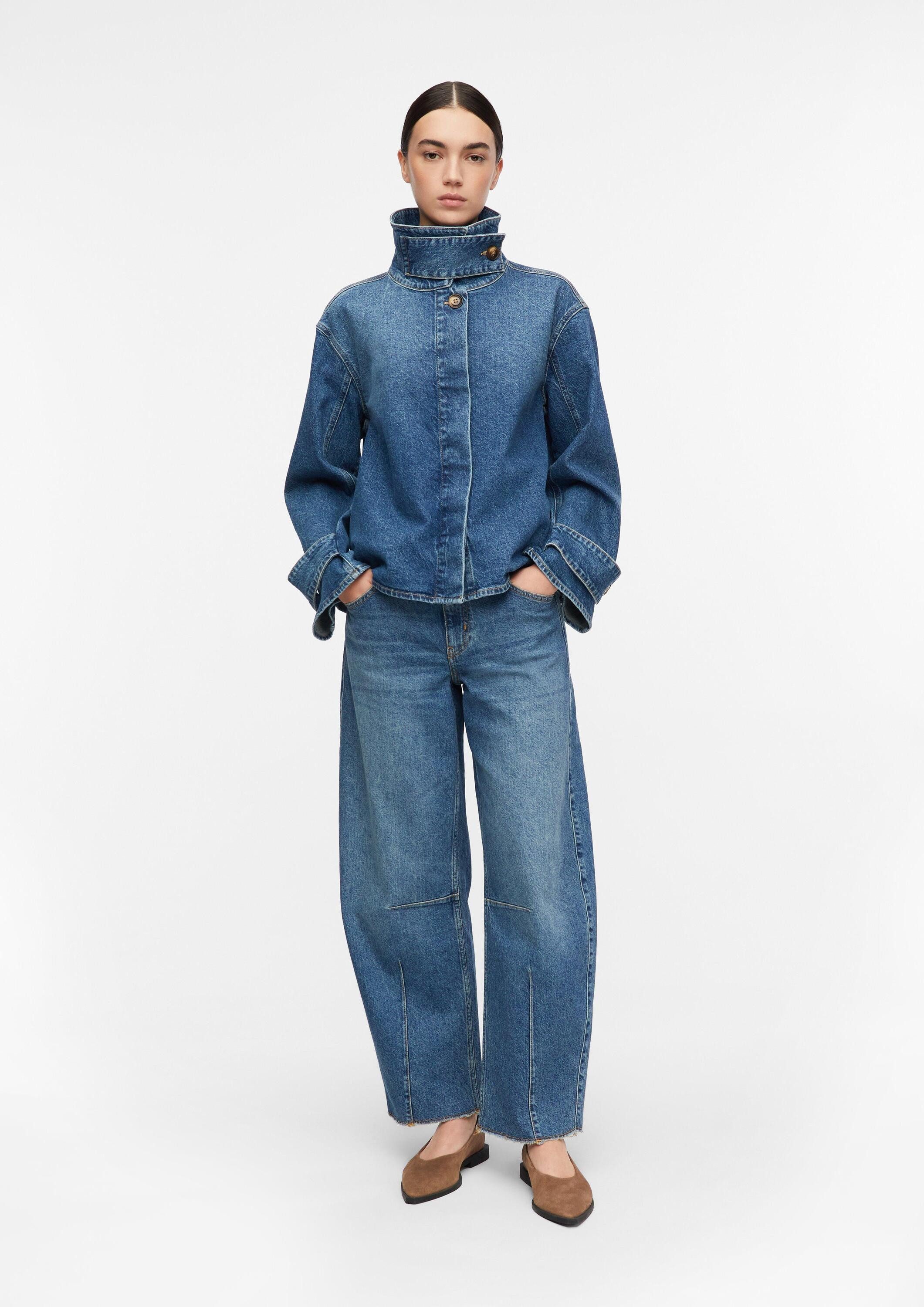 comma Weite Jeans Jeans-Hose LIZ - Barrel Leg Jeans