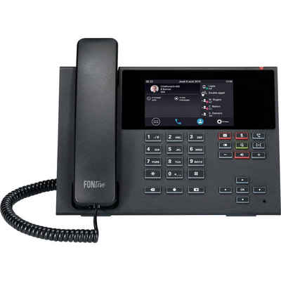 Auerswald Schnurgebundenes Telefon, VoIP Kabelgebundenes Telefon (Anrufbeantworter, Freisprechen, PoE, Headsetanschluss)