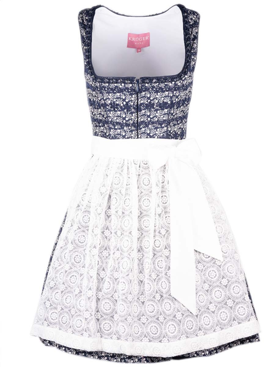 Krüger Madl Dirndl Dirndl Minna 50cm Länge marine