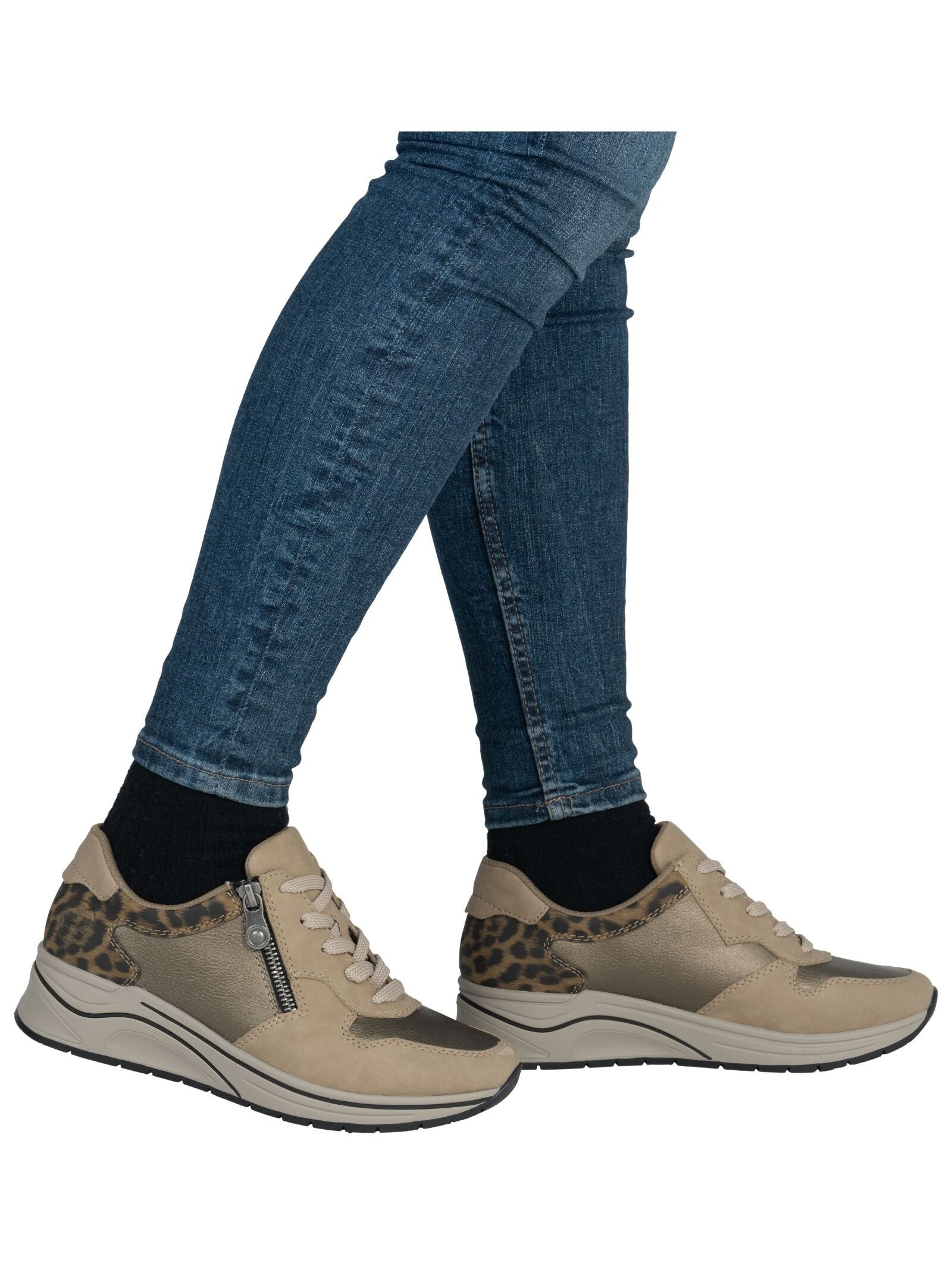 Rieker Rieker Sneaker Lederimitat Sneaker