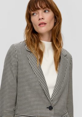 s.Oliver Jackenblazer Twill-Blazer mit Viskose