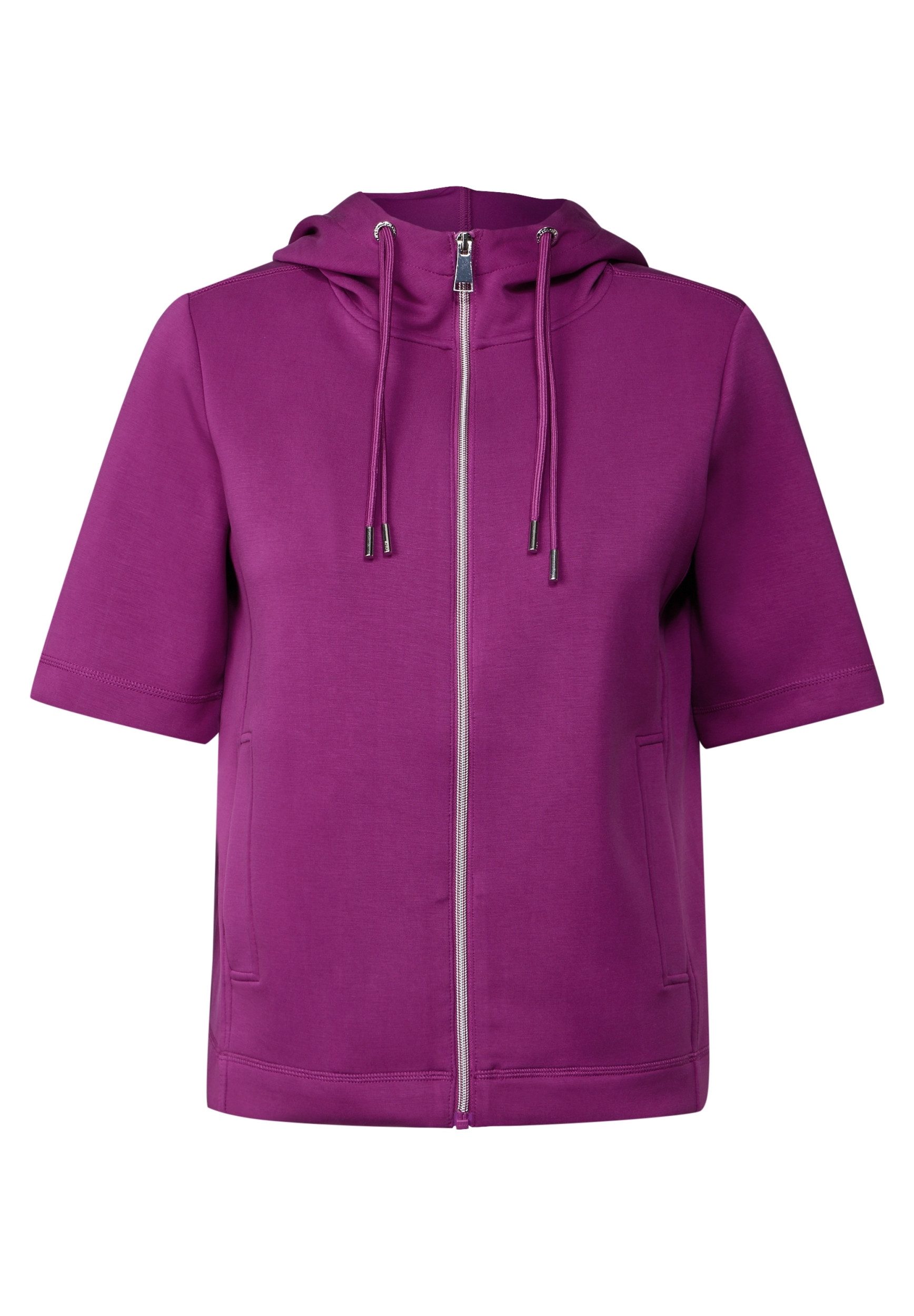 CECIL Strickpullover Short Sleeve Sweatjacket günstig online kaufen