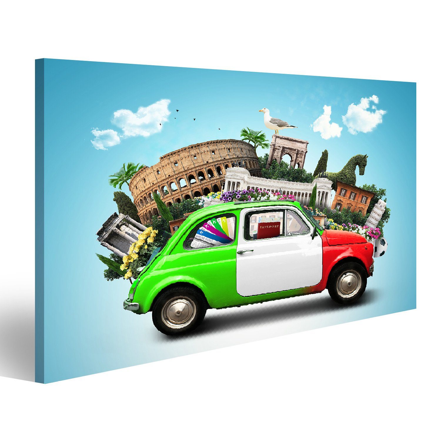 islandburner Leinwandbild Bild auf Leinwand Italien günstig online kaufen