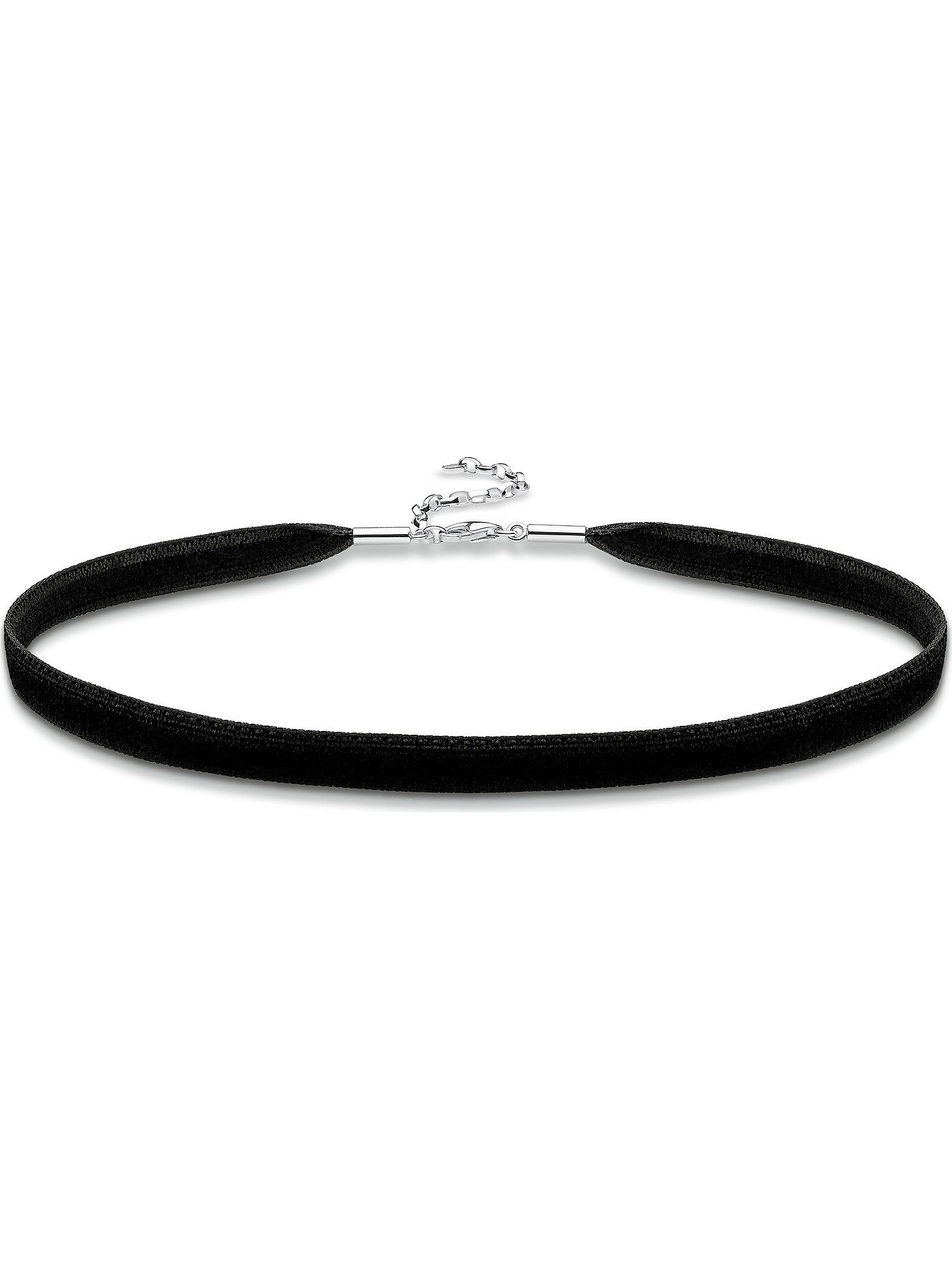 THOMAS SABO Silberkette Thomas Sabo Damen-Kette 925er Silber, Samt