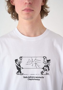 Cleptomanicx T-Shirt Safe Glass mit tollem Frontprint