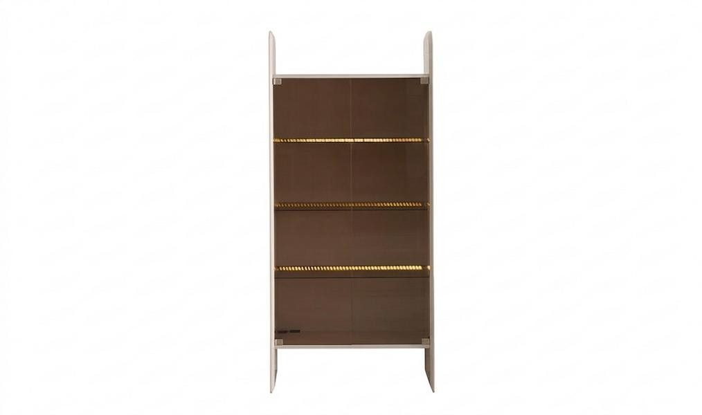 JVmoebel Bücherwand Schaukasten Bequem geräumig schön braun modern neu, Made in Europa