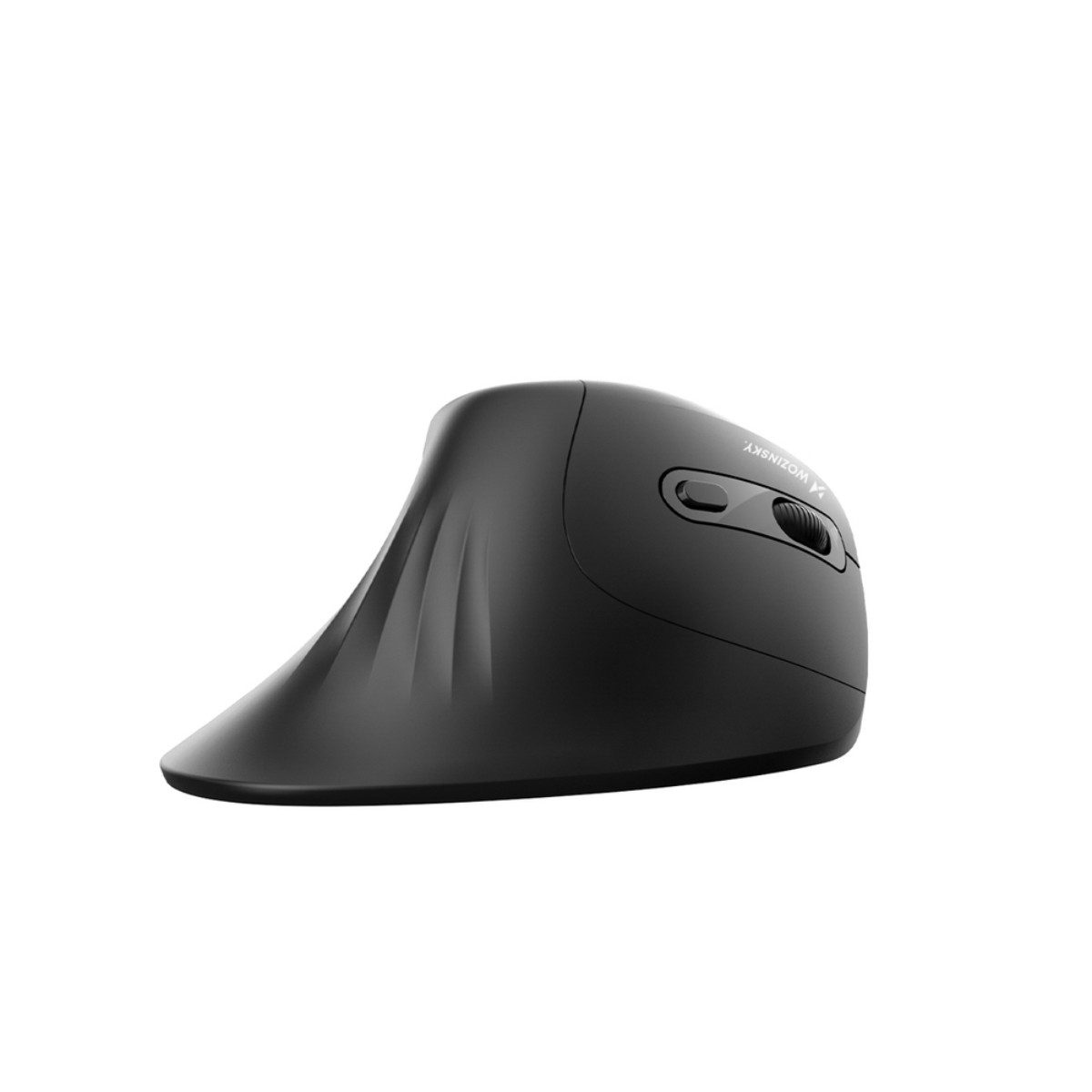 Wozinsky WWM-1076 ergonomische Maus (2,4 GHz Funk, Kabellos, USB-A-Empfänger, 125 dpi, 60° Vertikaldesign, 3600 DPI und leise Tasten)