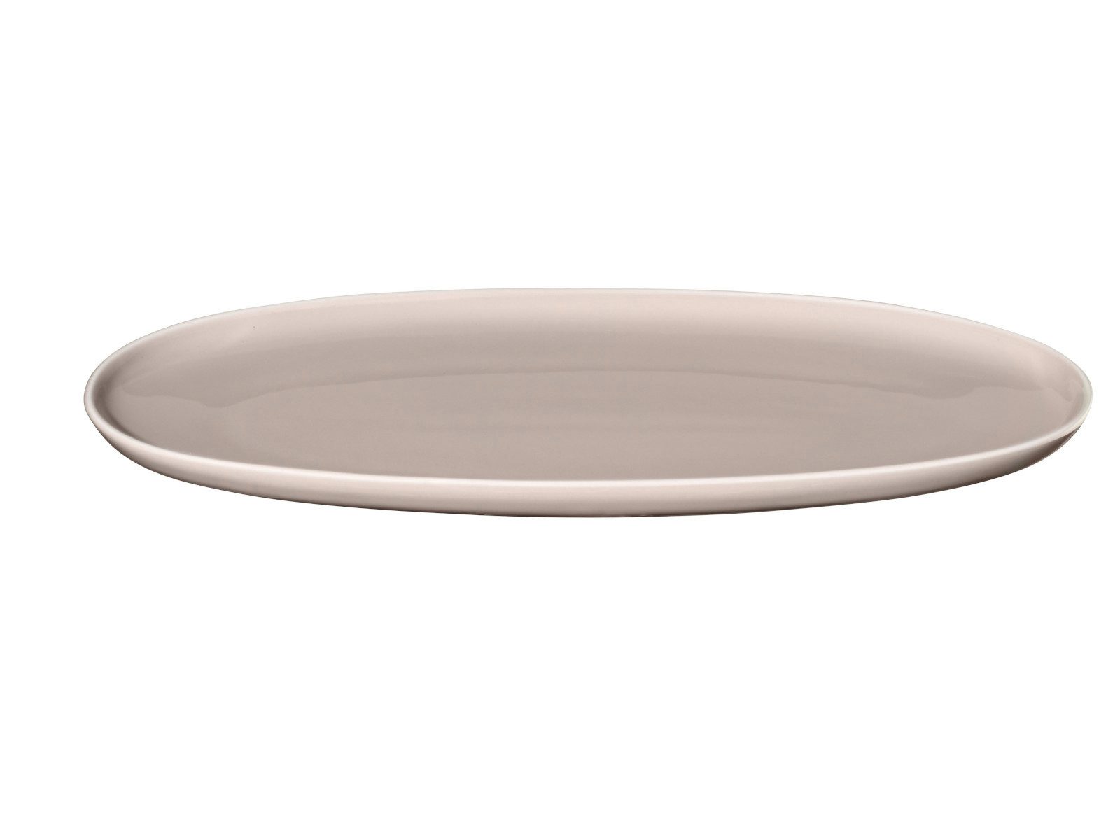 ASA SELECTION Servierplatte semana Platte oval tarama 28,5x16x2,2cm, Steinzeug, (Platten oval)