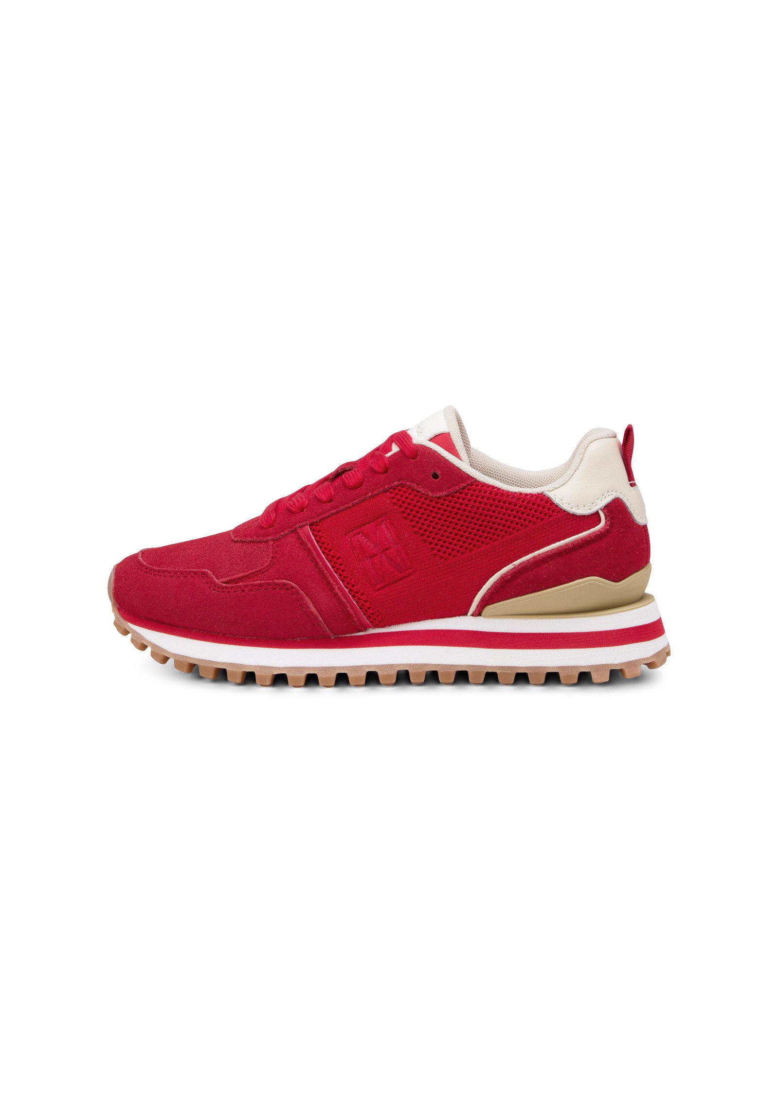 Marc O'Polo aus Veloursleder und Mesh Sneaker