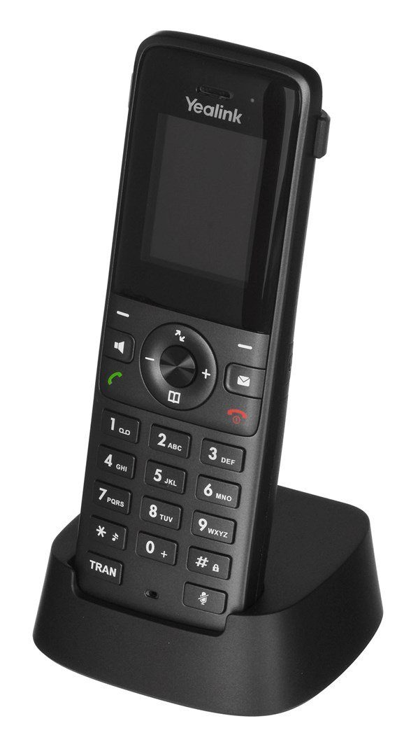 1) W73H VoIP-Mobilteil Yealink DECT-Telefon Zusätzliches (Mobilteile: