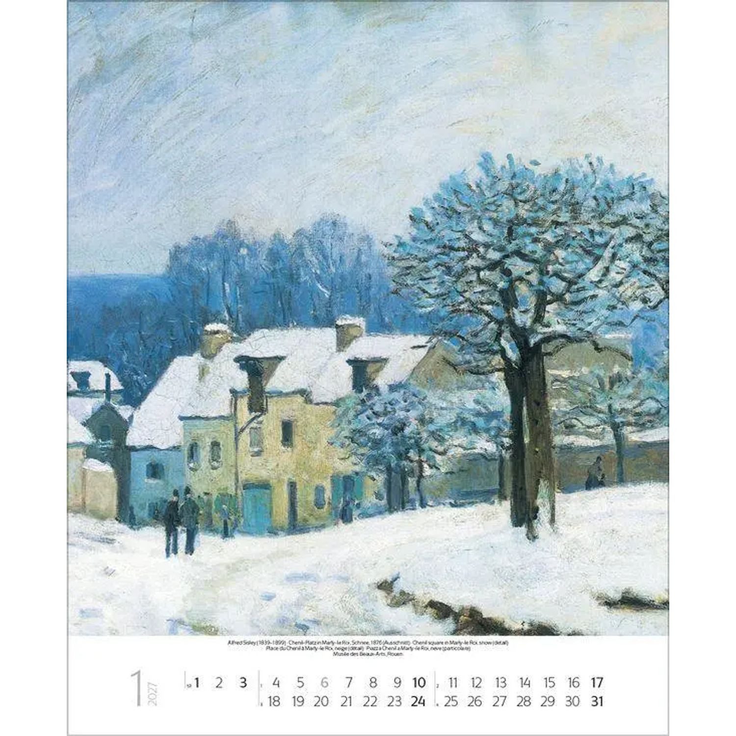 Korsch Verlag Wandkalender Impressionisten 2027