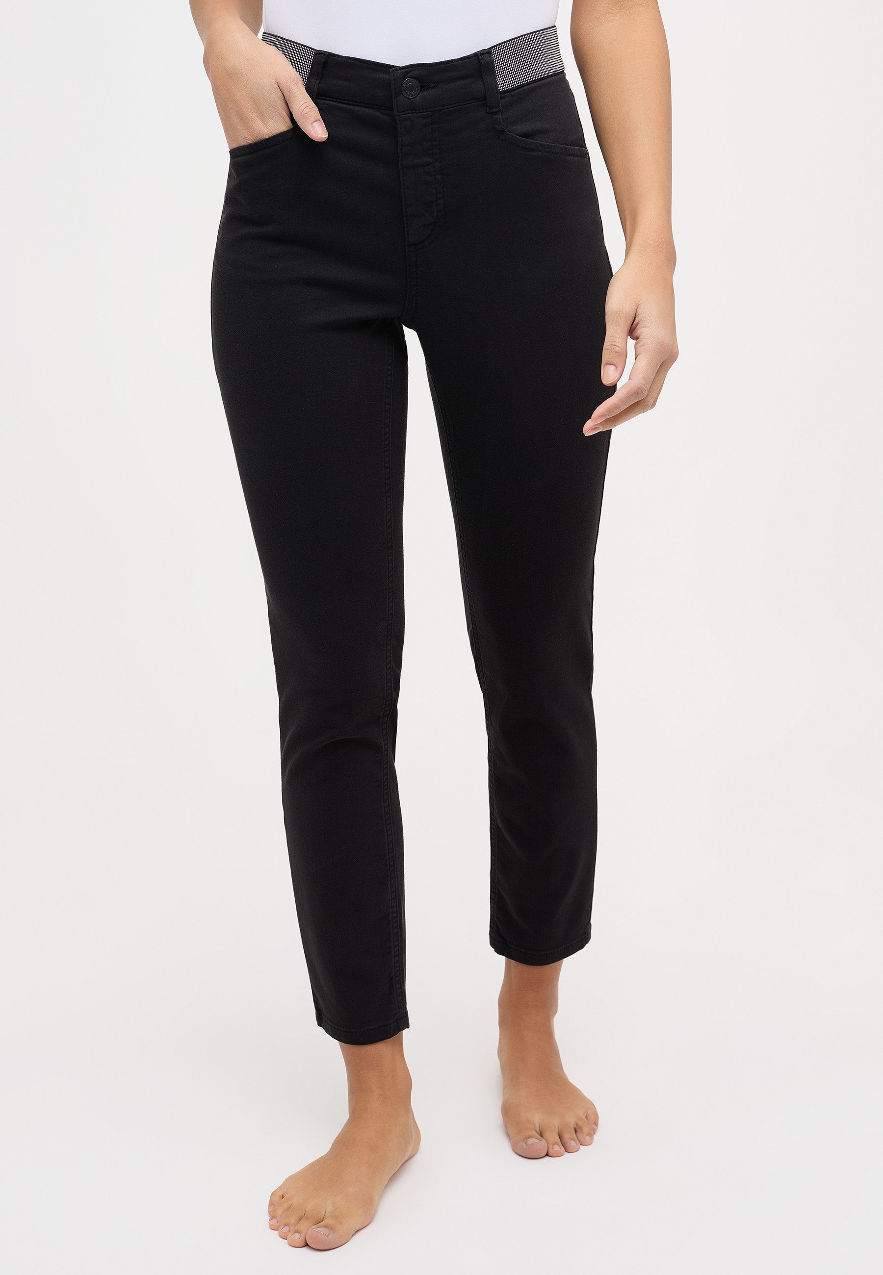 ANGELS 7/8-Hose ORNELLA SPORTY mit auffälligem Bund günstig online kaufen