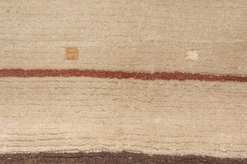 Wollteppich Nepal Teppich handgeknüpft beige, morgenland, rechteckig, Höhe: 8 mm, handgeknüpft