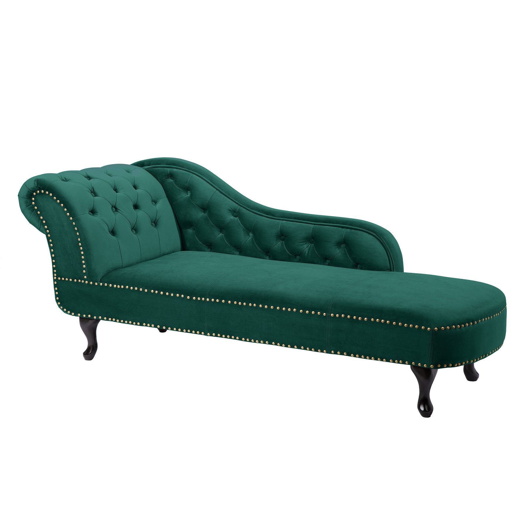 Recamiere CHESTERFIELD 170cm smaragdgrün