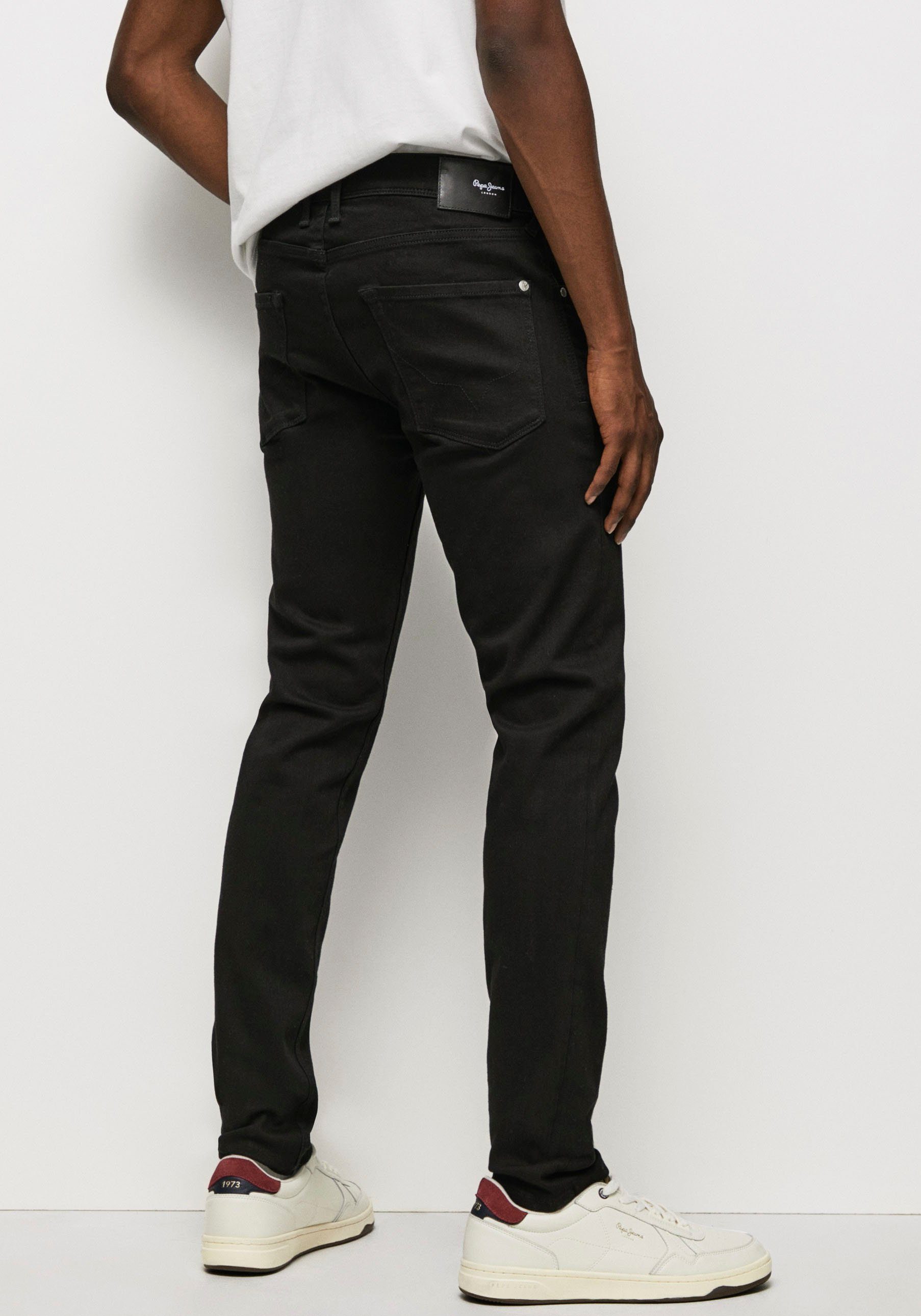 Jeans Finsbury Skinny-fit-Jeans Pepe cleanblack