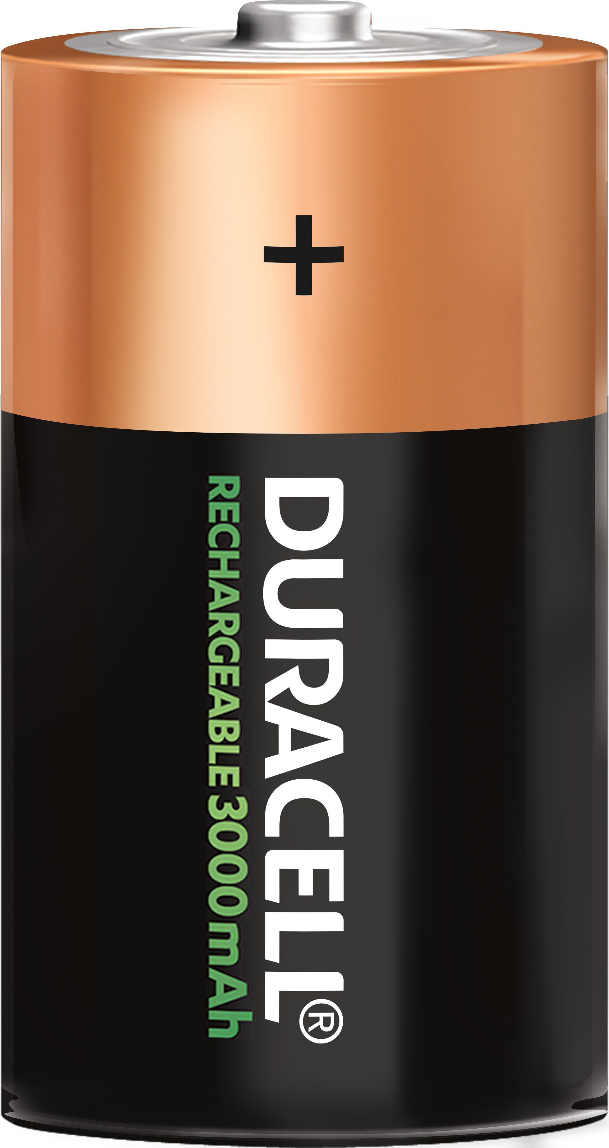 Duracell Rechargeable Mono/D/HR20 Akku Mono (2 St), 1.2V/3000mAh